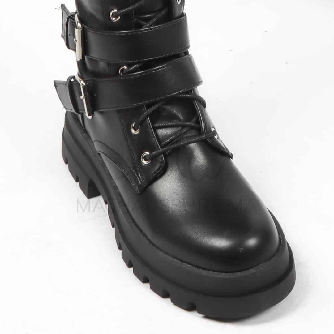 Ombre – Bottes Femmes en Noir.