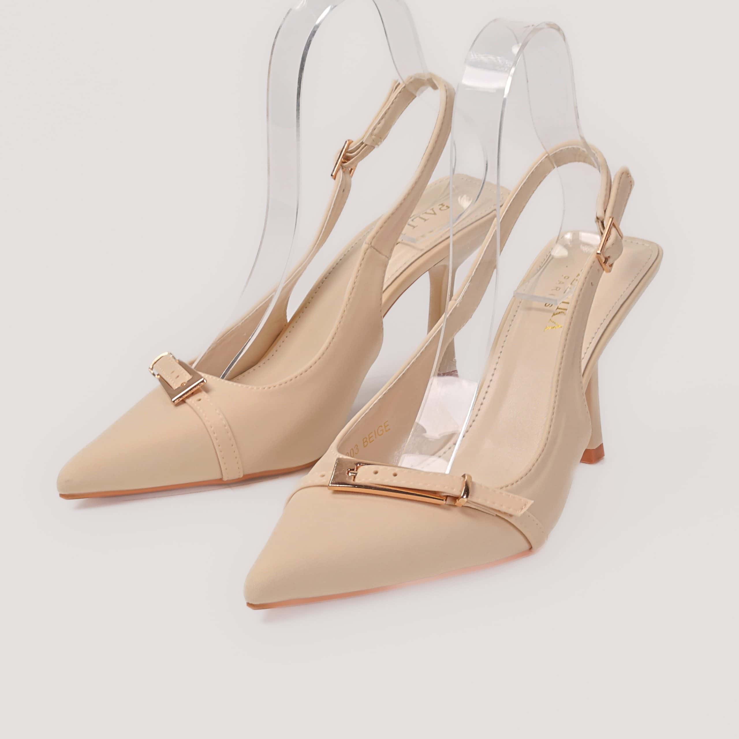 Aldjya – Escarpins Femmes en Beige.