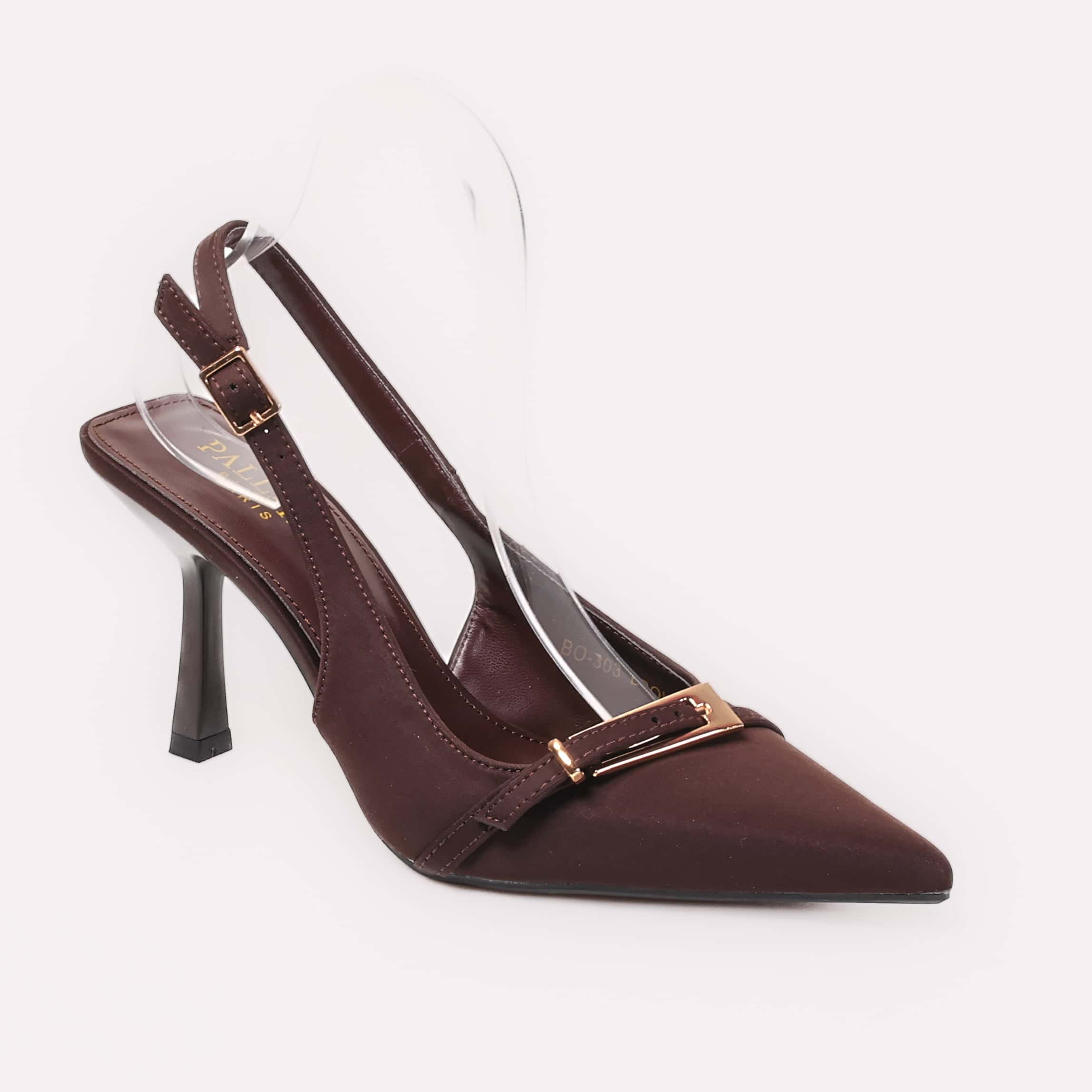 Aldjya – Escarpins Femmes en Marron.