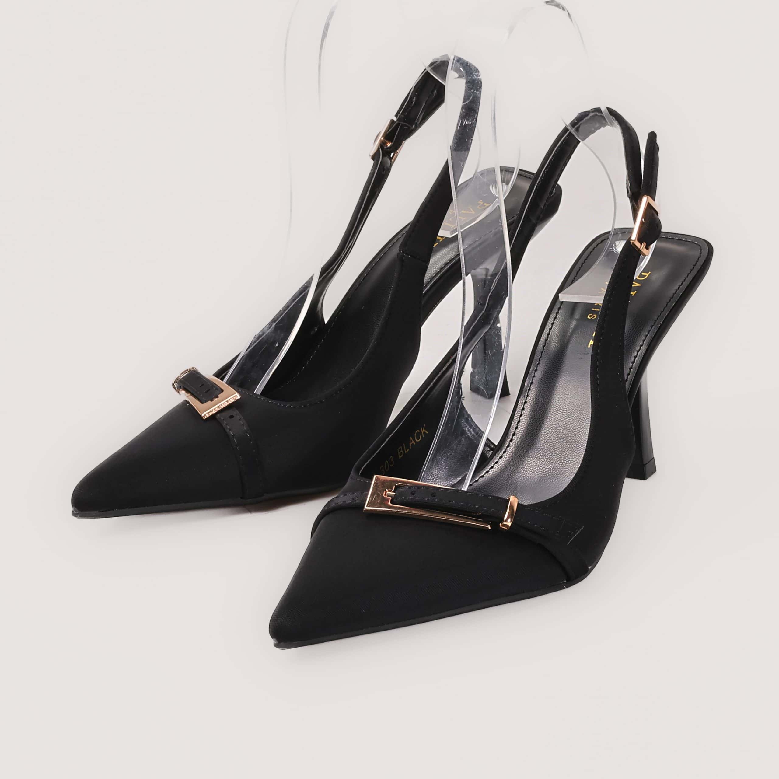 Aldjya – Escarpins Femmes en Noir.