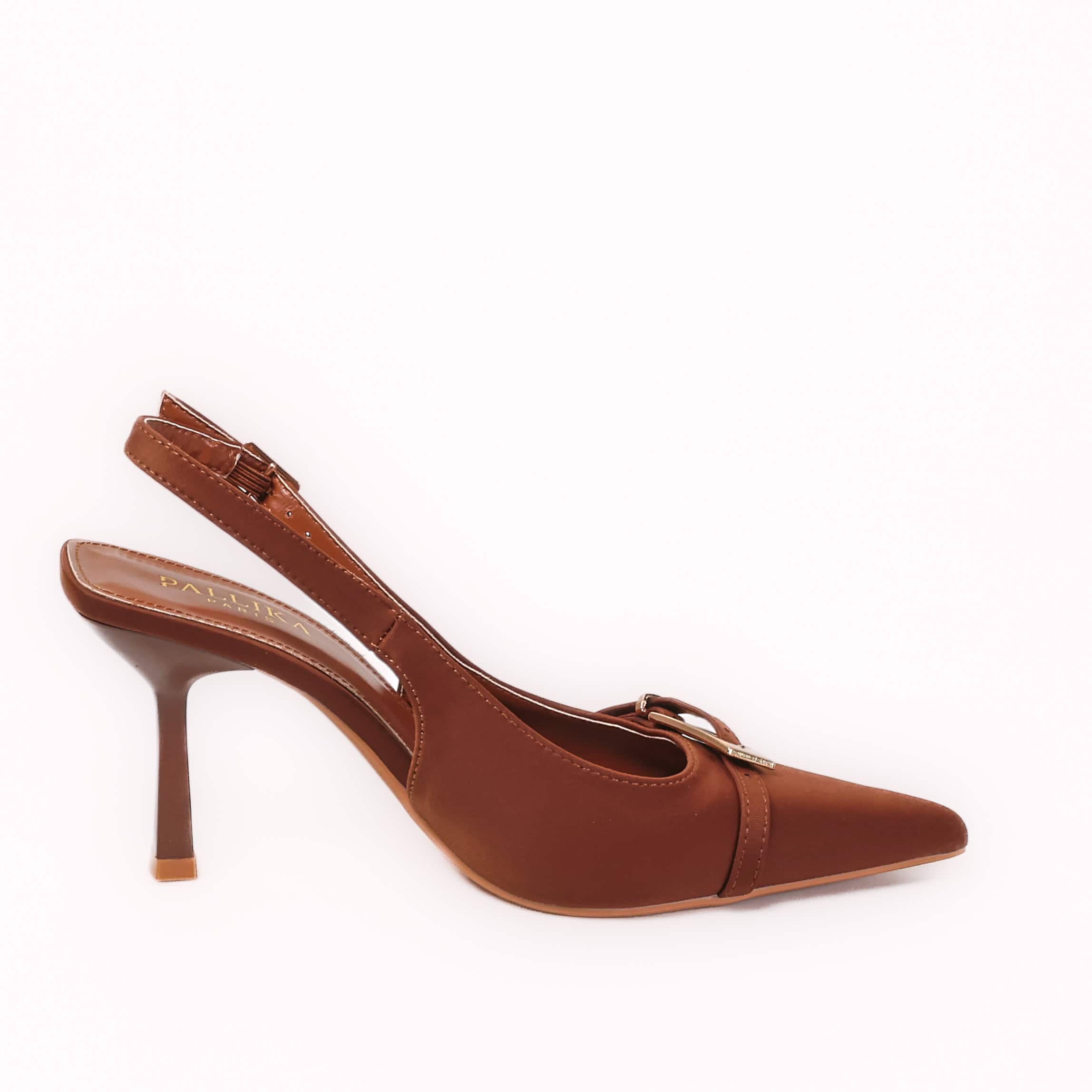 Aldjya – Escarpins Femmes en Tabac.