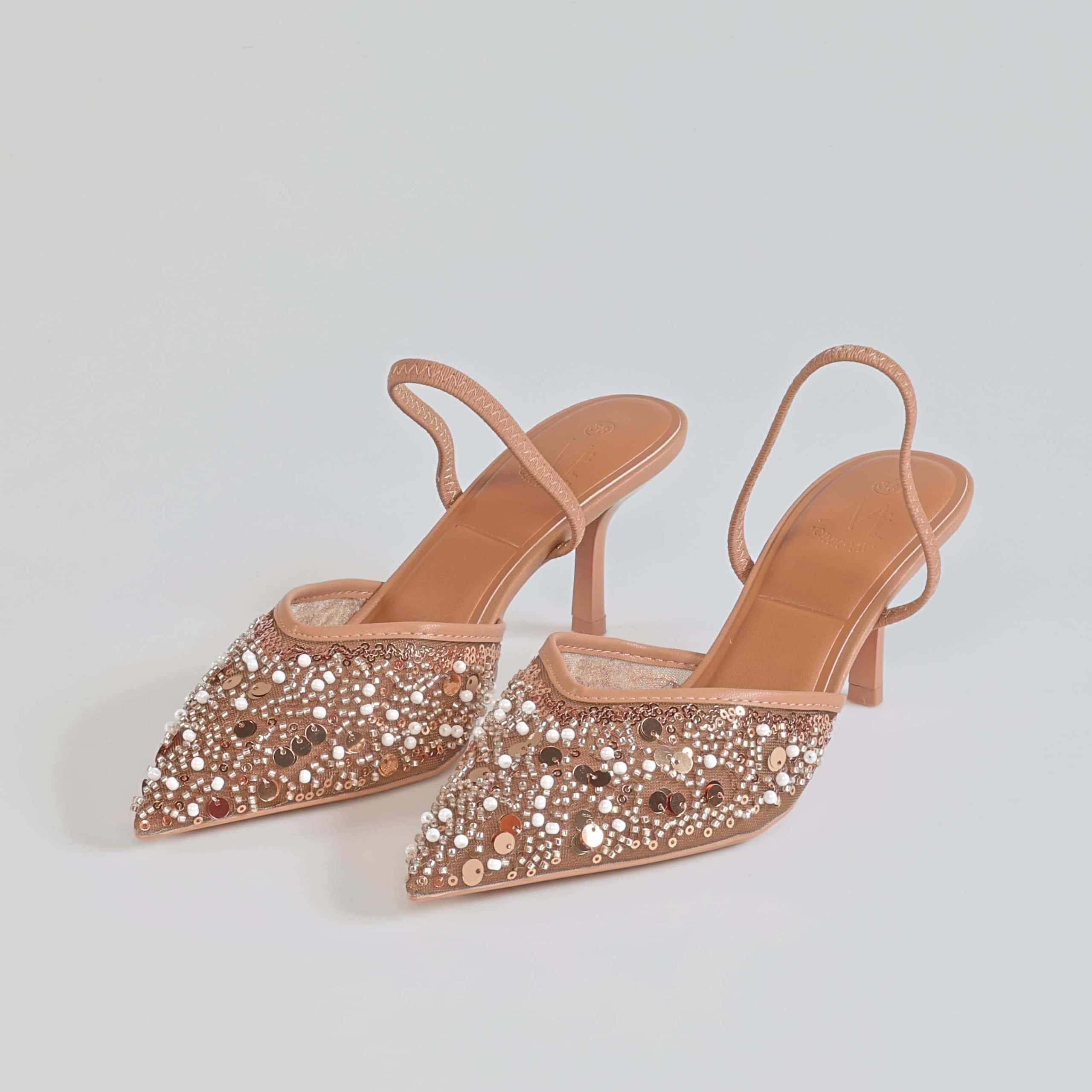 Legend – Escarpins Femmes en Camel.