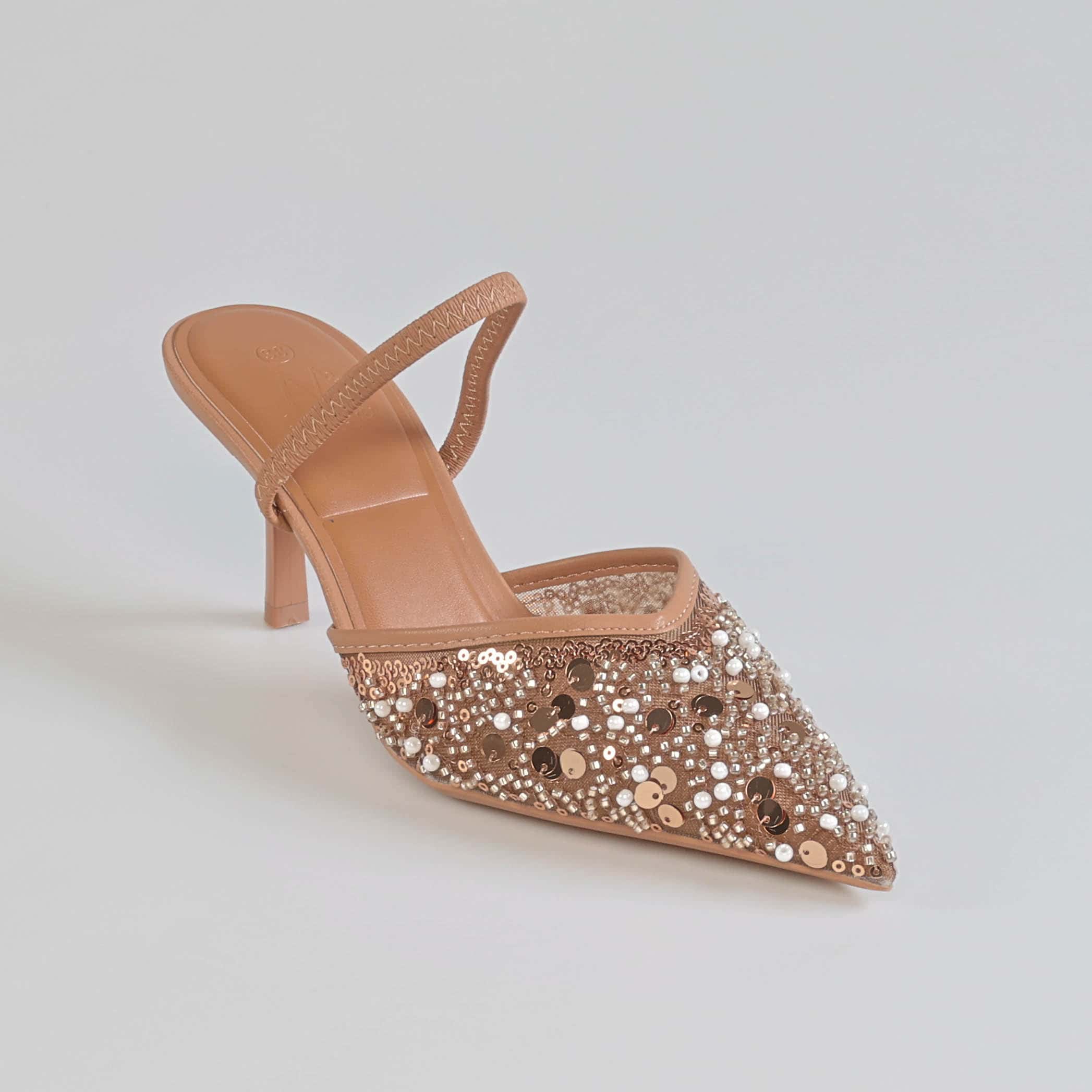 Legend – Escarpins Femmes en Camel.