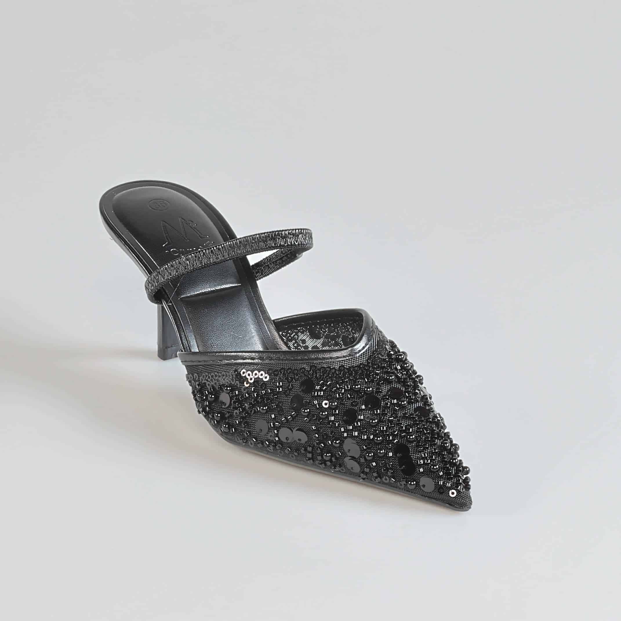 Legend – Escarpins Femmes en Noir.