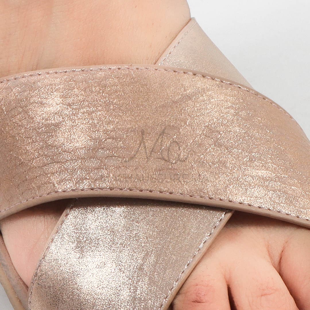 Orme – Sandales confortables en Bronze.