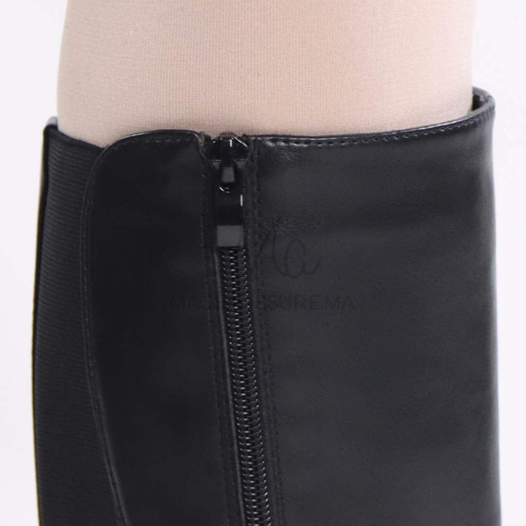 Emmy – Bottes à talon en Noir.