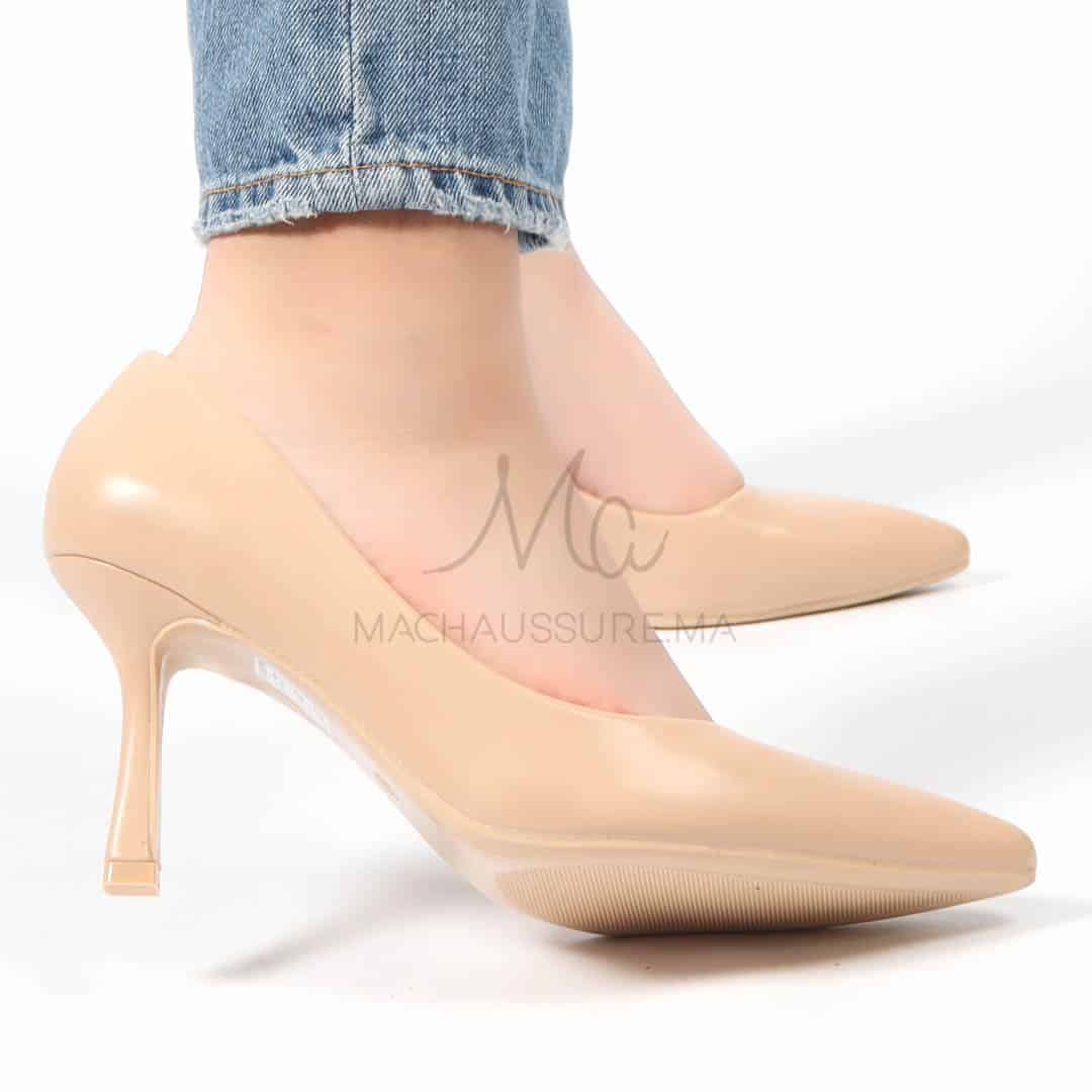 Gedy – Escarpins à talon en Beige.