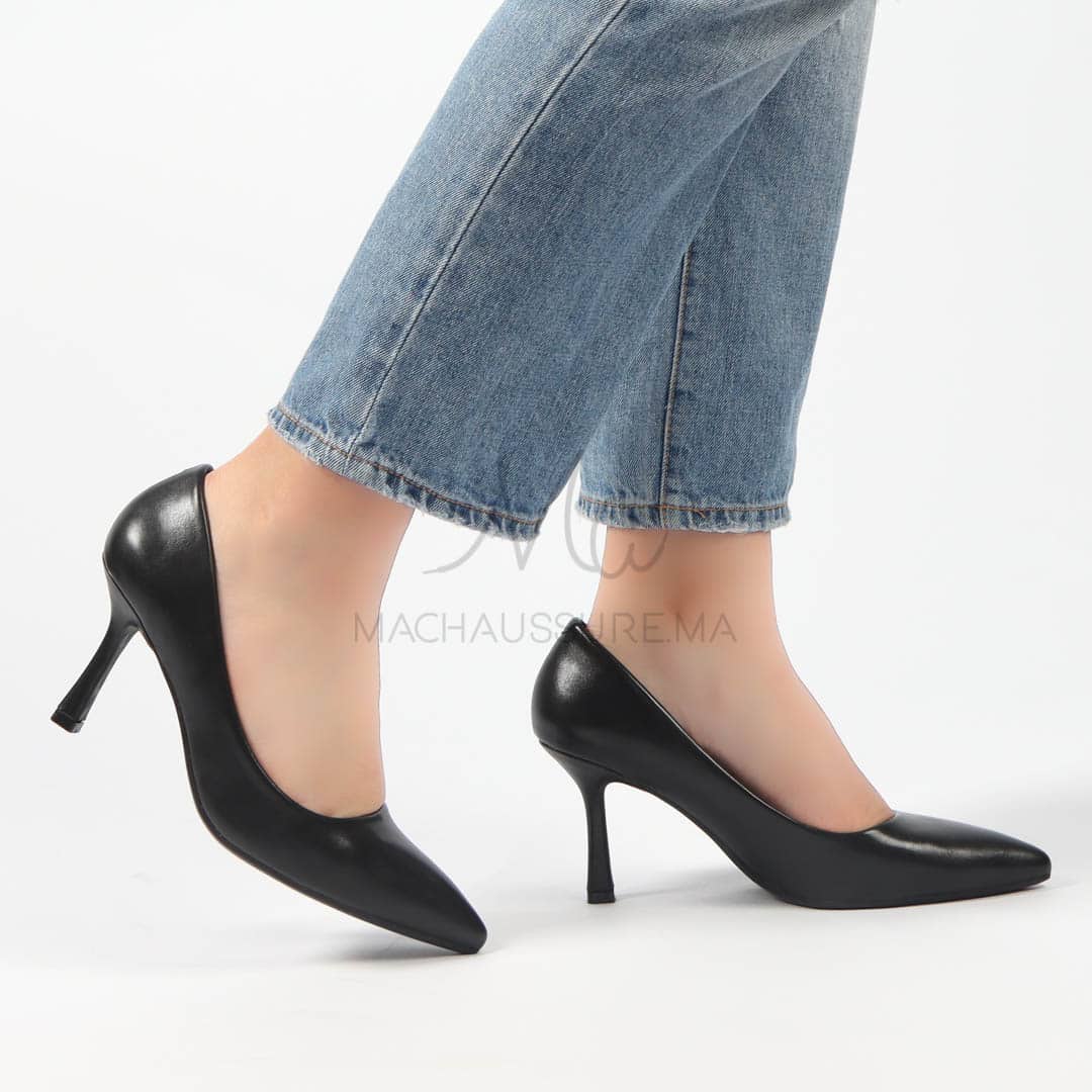 Gedy – Escarpins à talon en Noir.