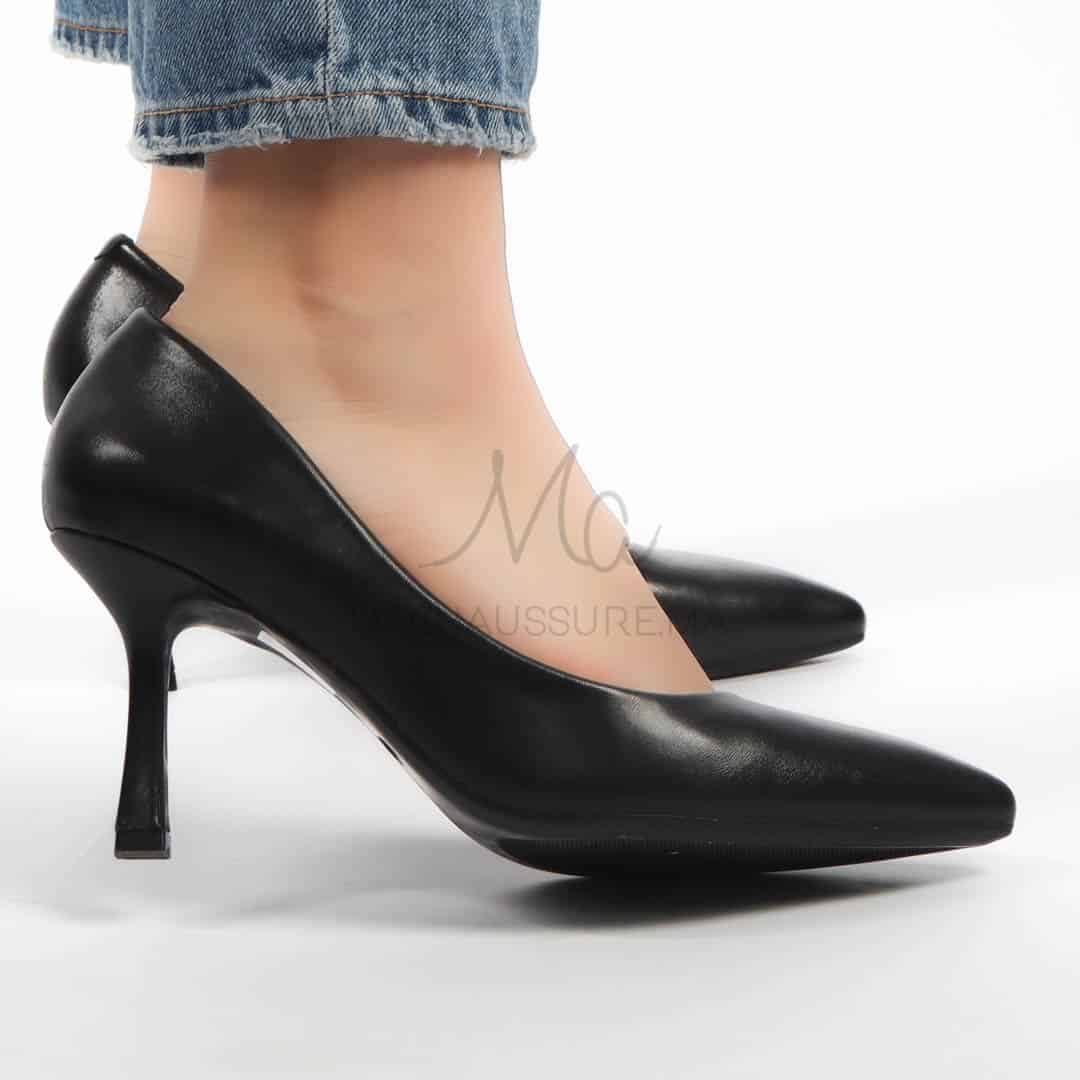 Gedy – Escarpins à talon en Noir.