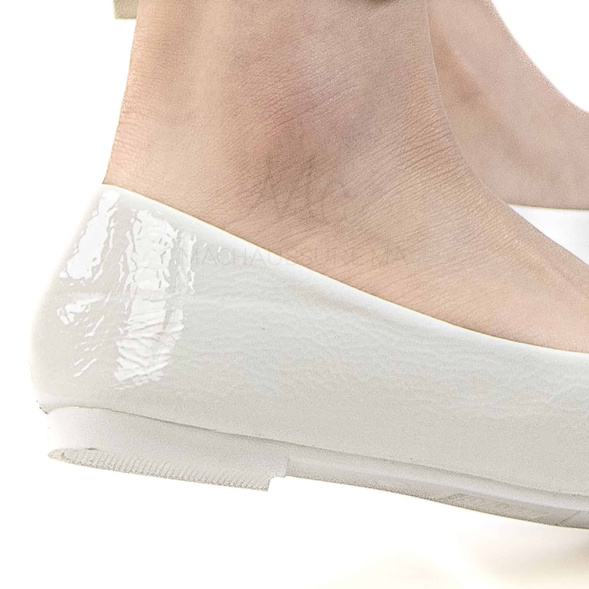 Fluorine - Mocassins femmes en Blanc.