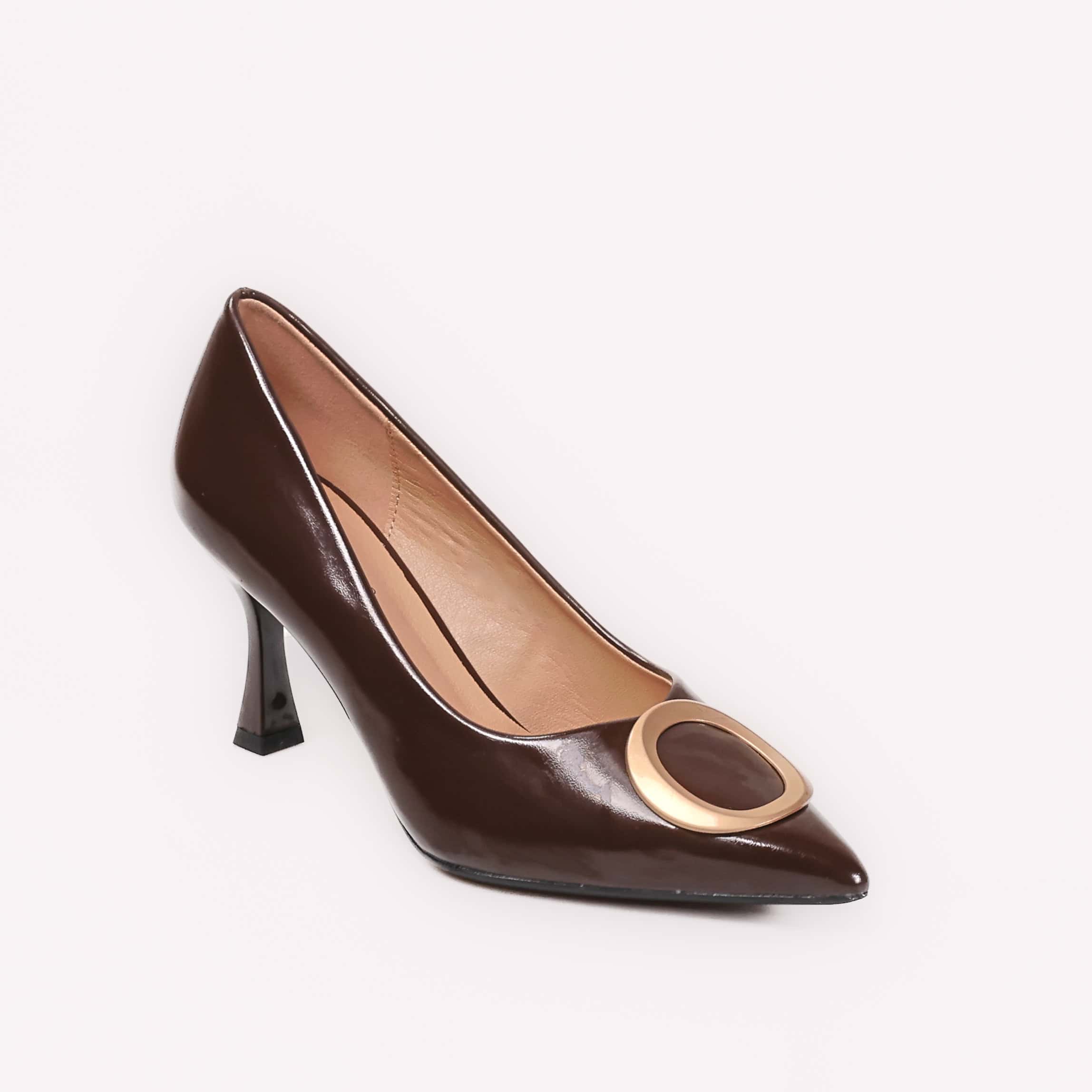 DIVA – Escarpins Femmes en Marron.