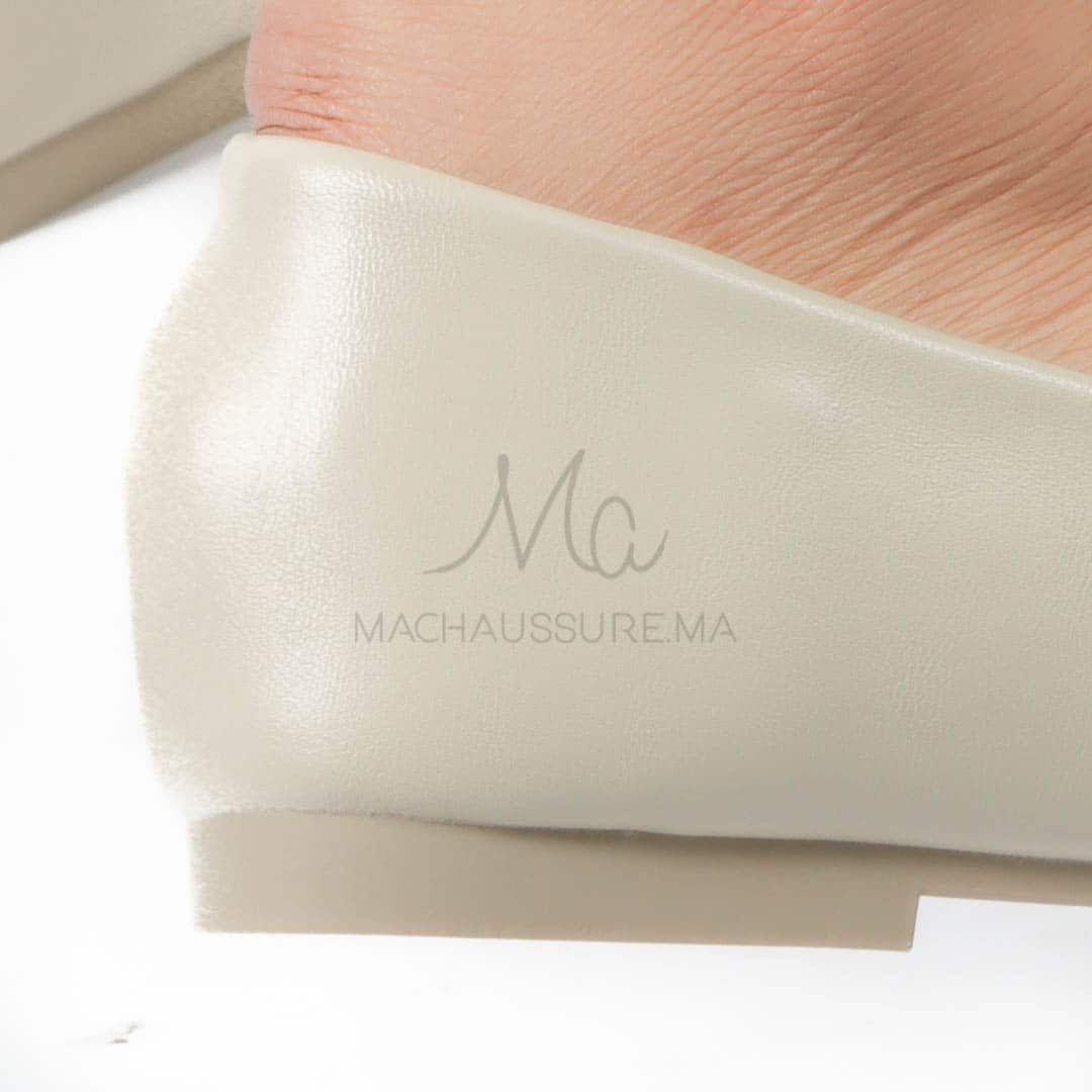 Jaspe - Mocassins femmes en Beige.