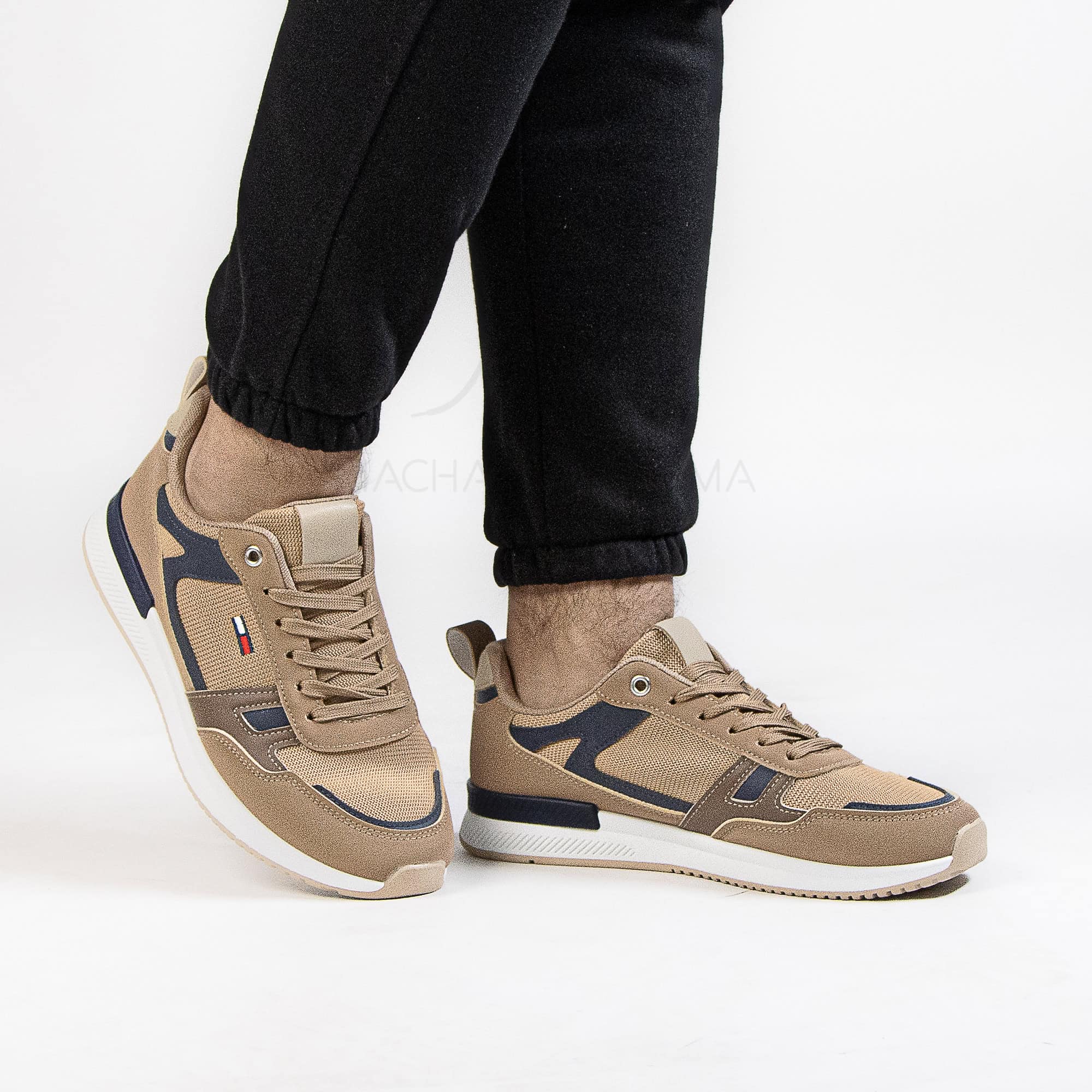 UltraLight – Baskets Confortable en Kaki.