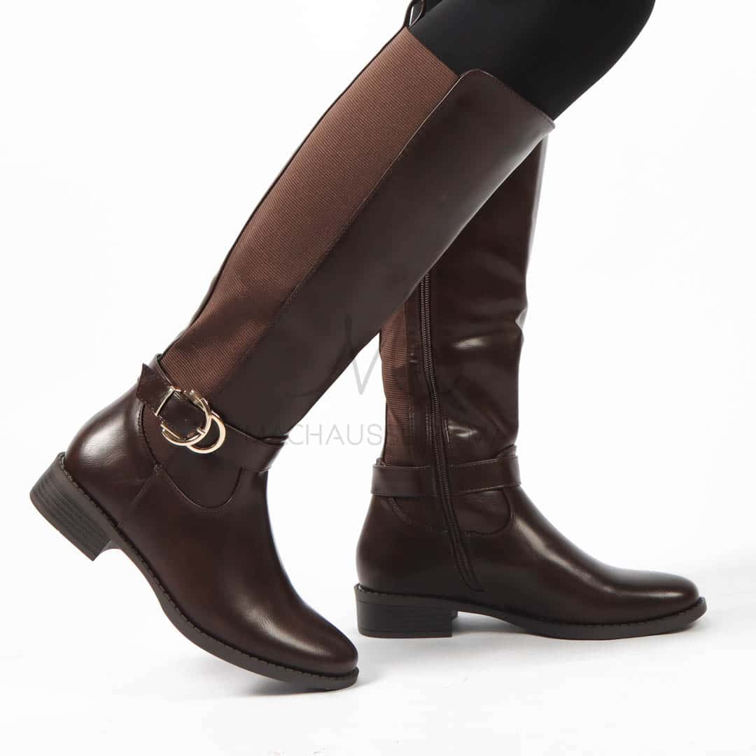 Atlas – Bottes femmes en Marron.