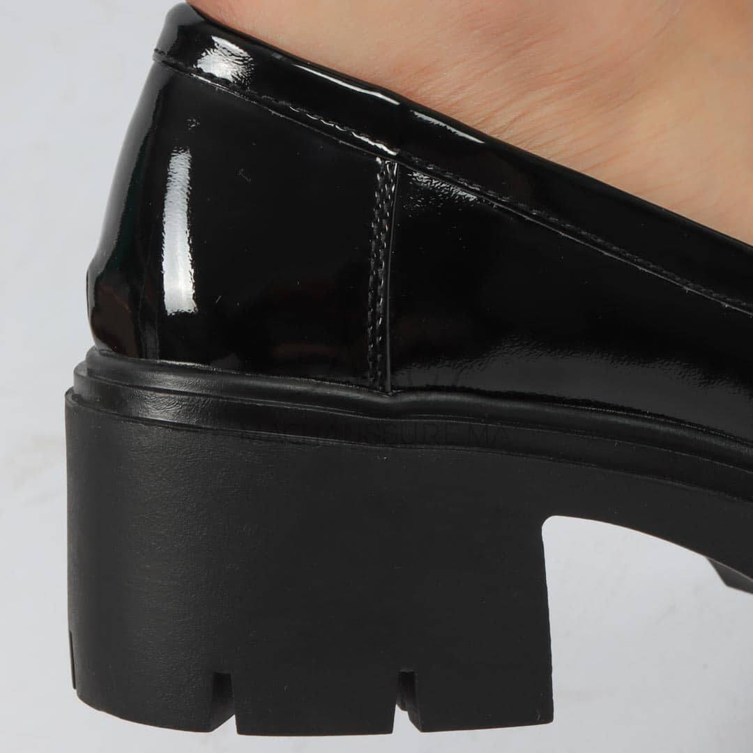 Losy – Derbies à plateforme Femmes en Noir.