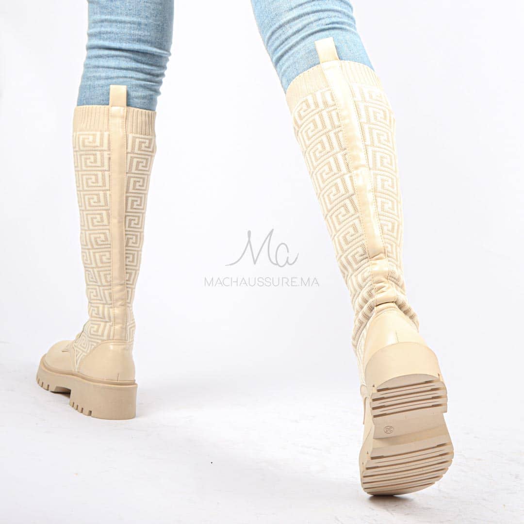 Graciella - Bottines en Beige.