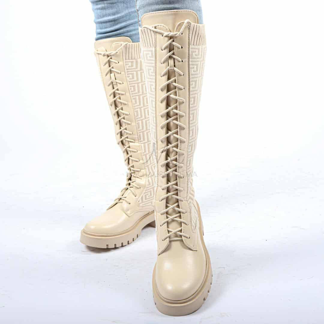 Graciella - Bottines en Beige.