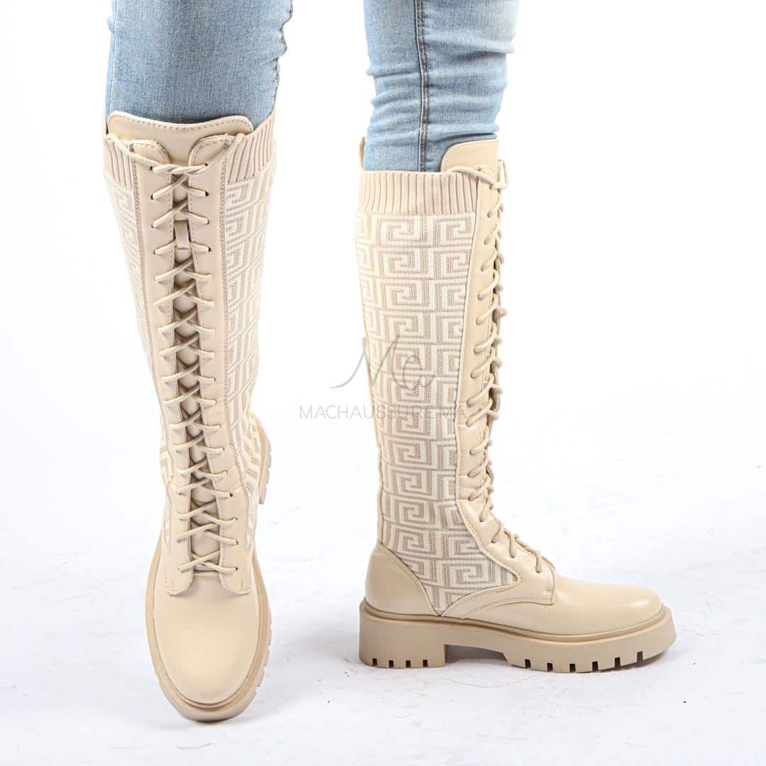 Graciella - Bottines en Beige.