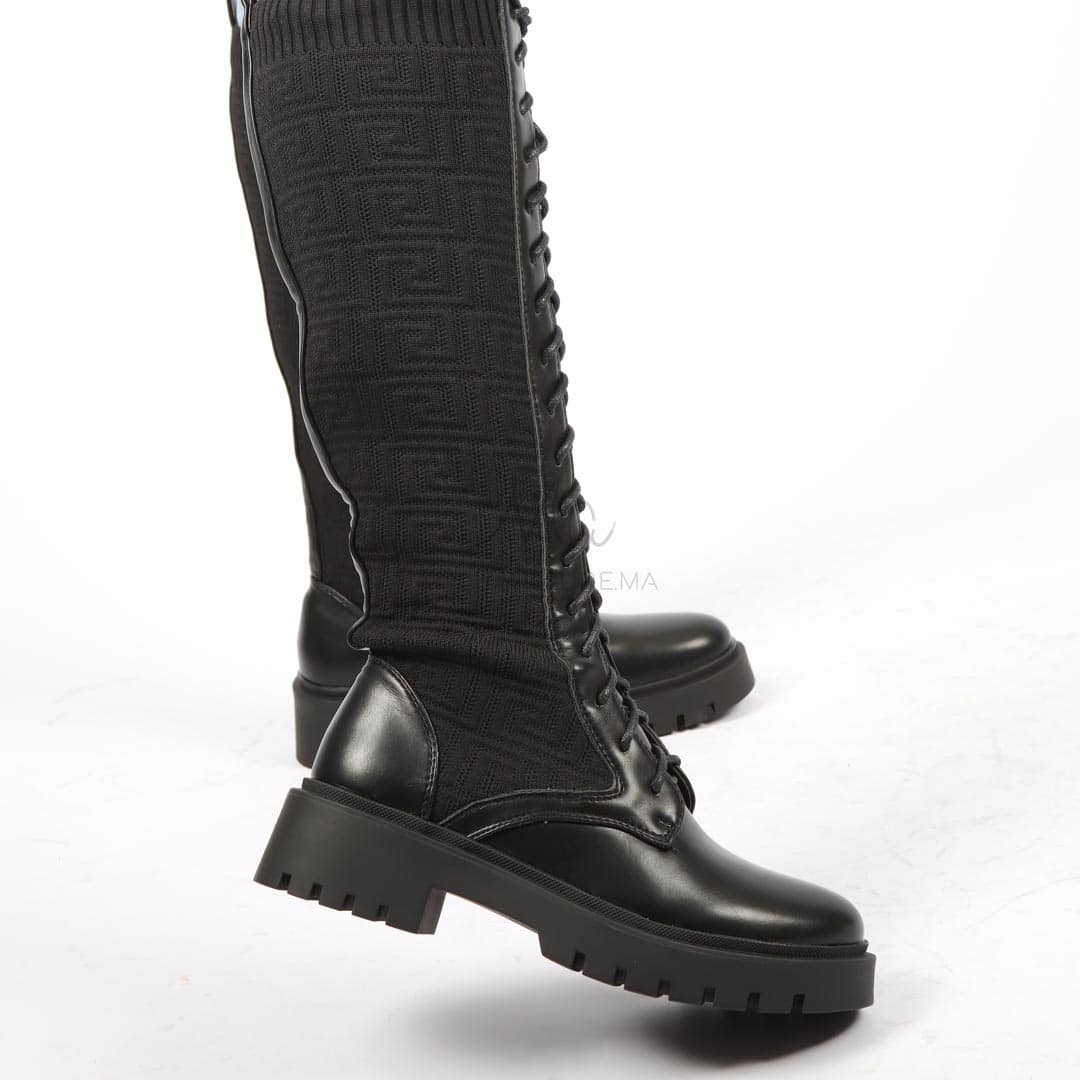 Graciella - Bottines en Noir.