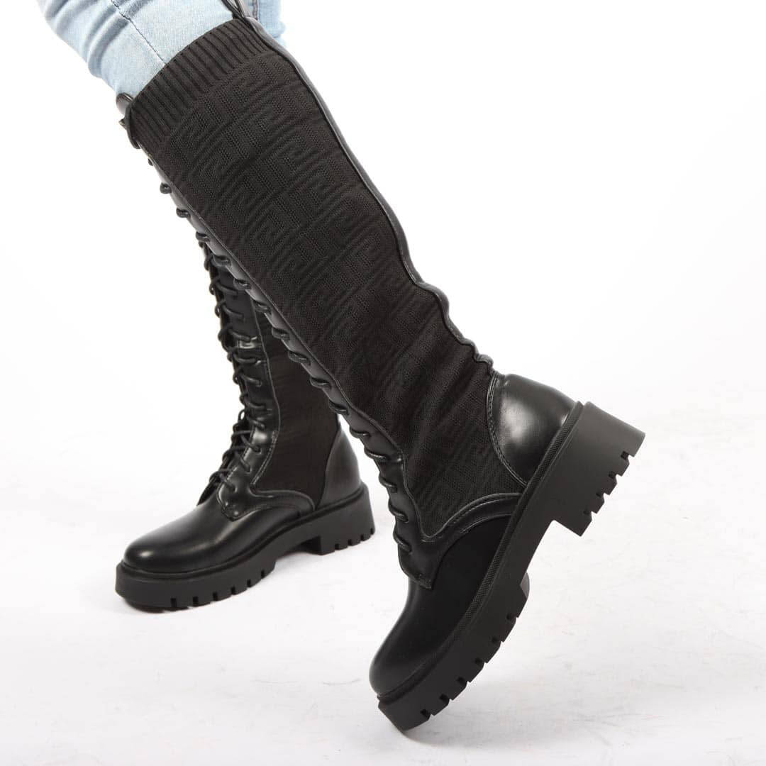 Graciella - Bottines en Noir.