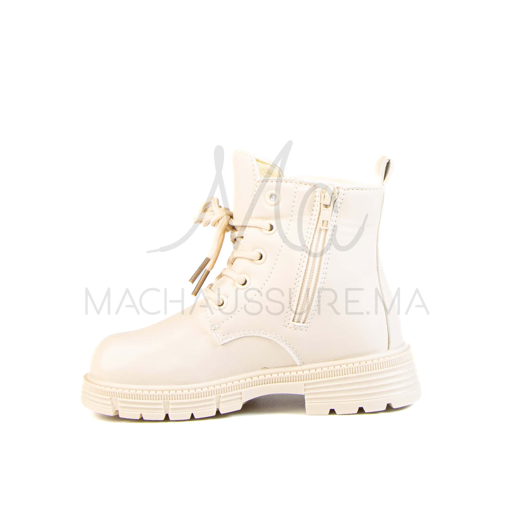 Jorgy – Bottines Fille en Beige.