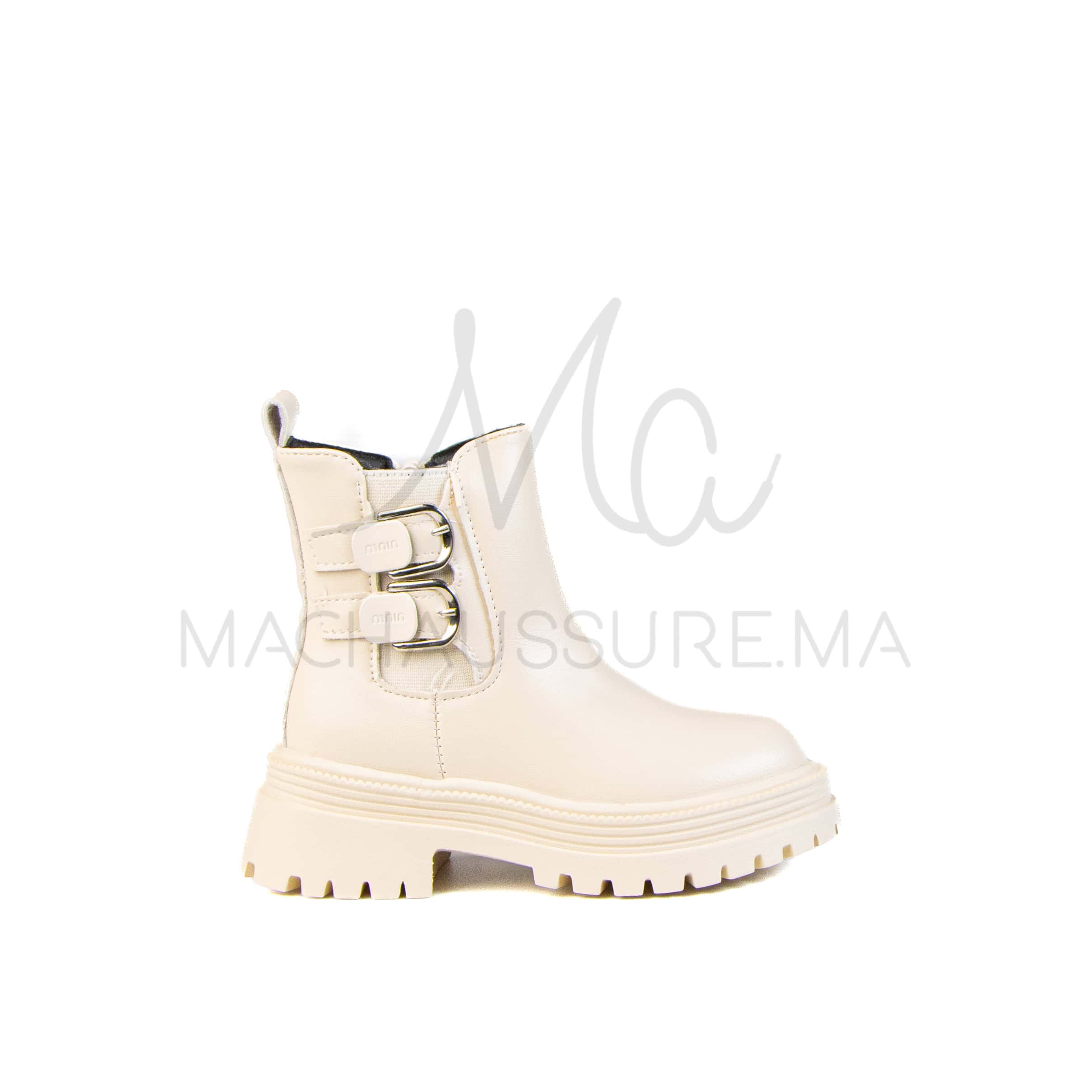 Judit – Bottines Fille en Beige.