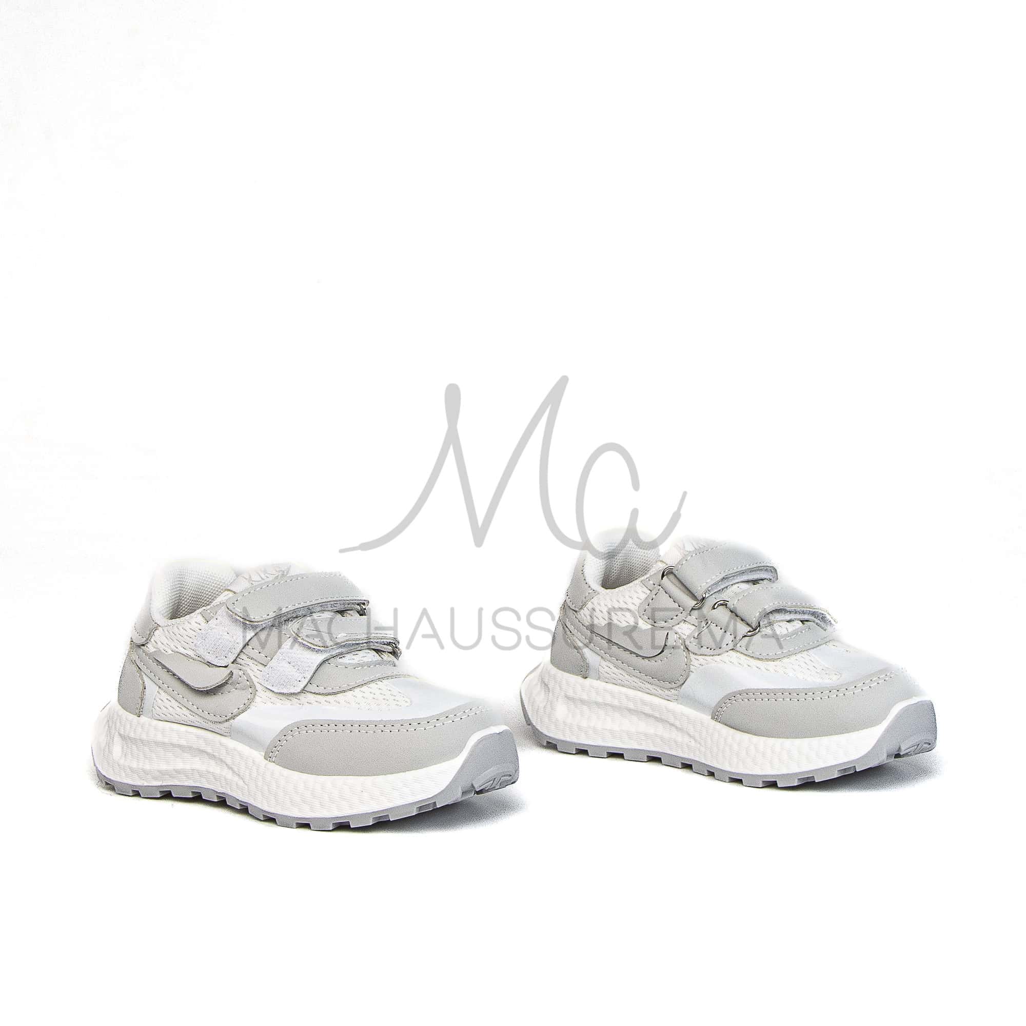 Bambino – Baskets Enfants en Gris.
