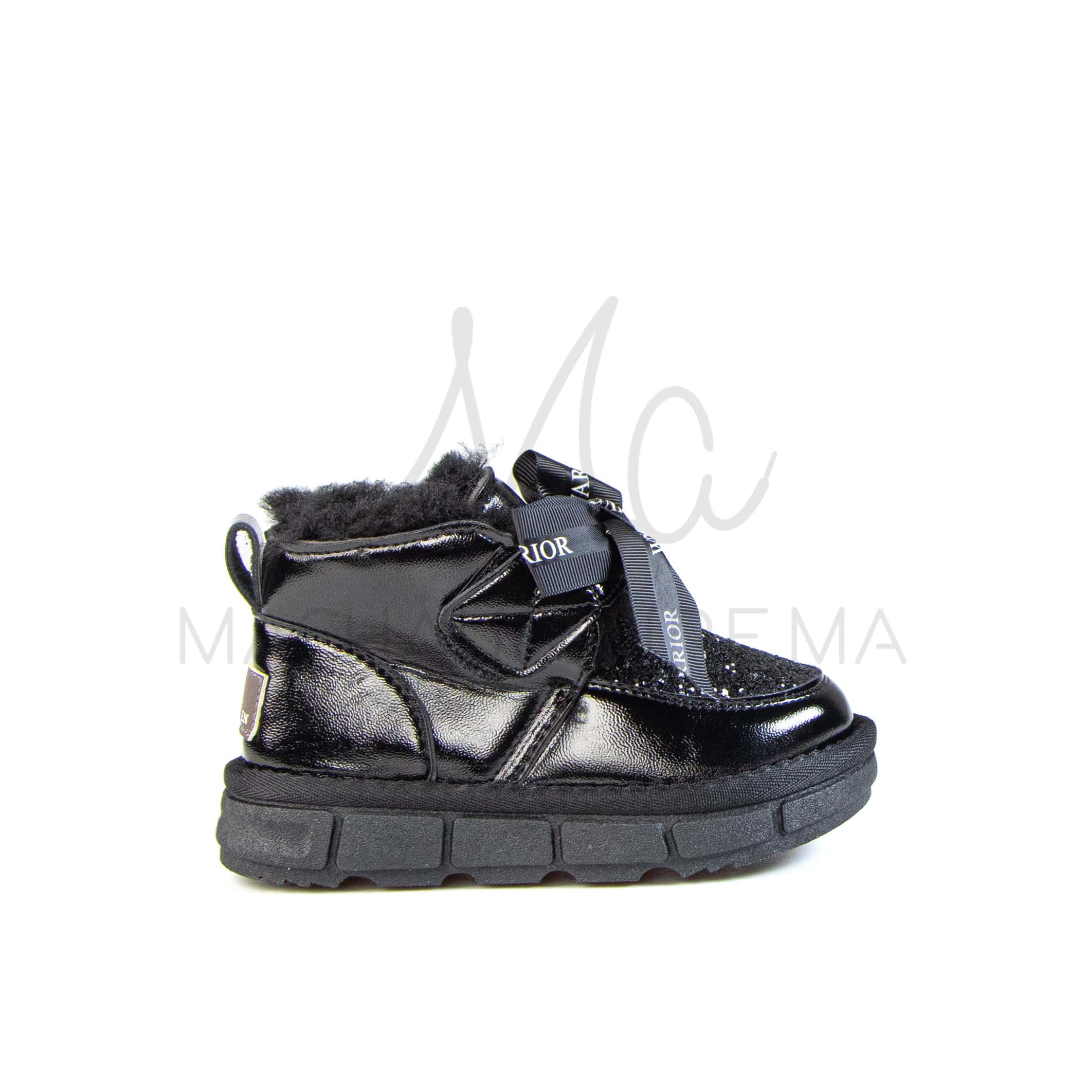 Glady – Bottines Fille en Noir.