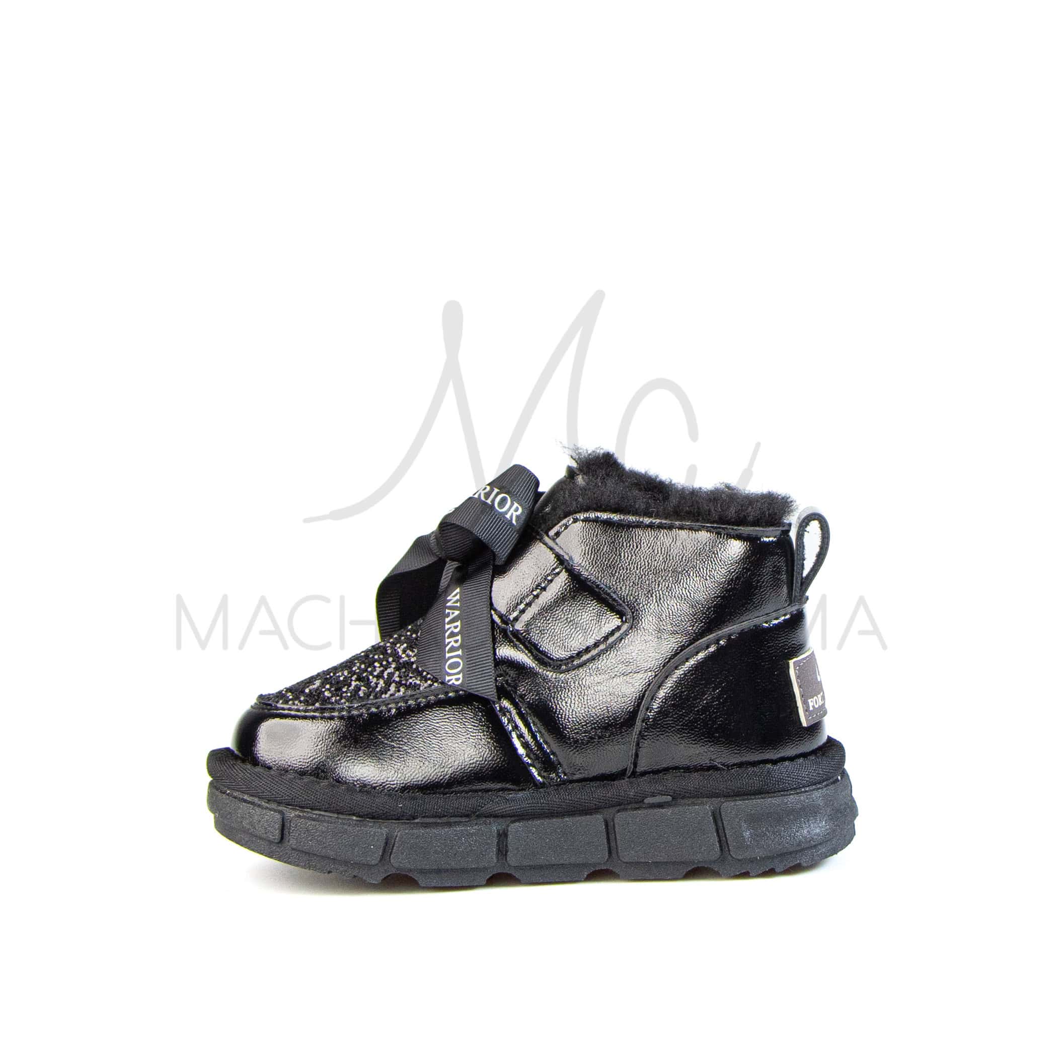 Glady – Bottines Fille en Noir.