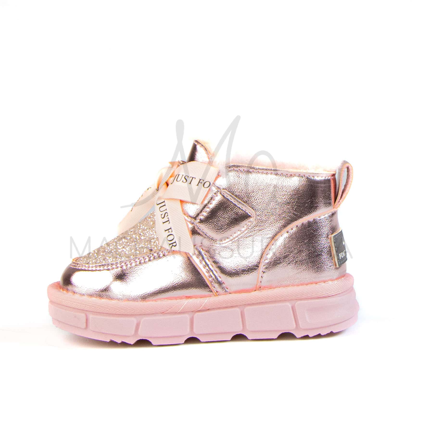 Glady – Bottines Fille en Rose.