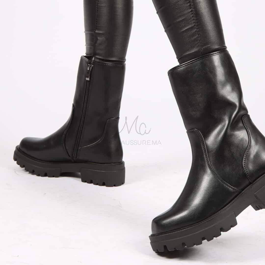 TORA - Bottines en Noir.
