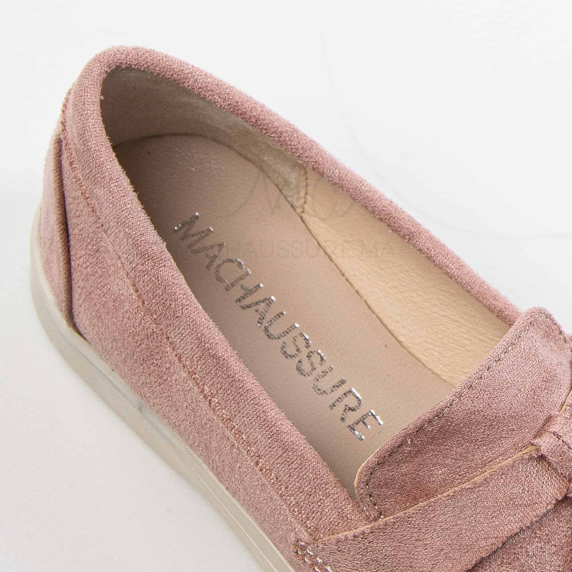 Opaline – Mocassins Fille en Rose.