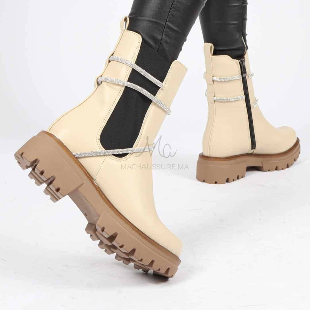 RONA - Bottines en Beige.