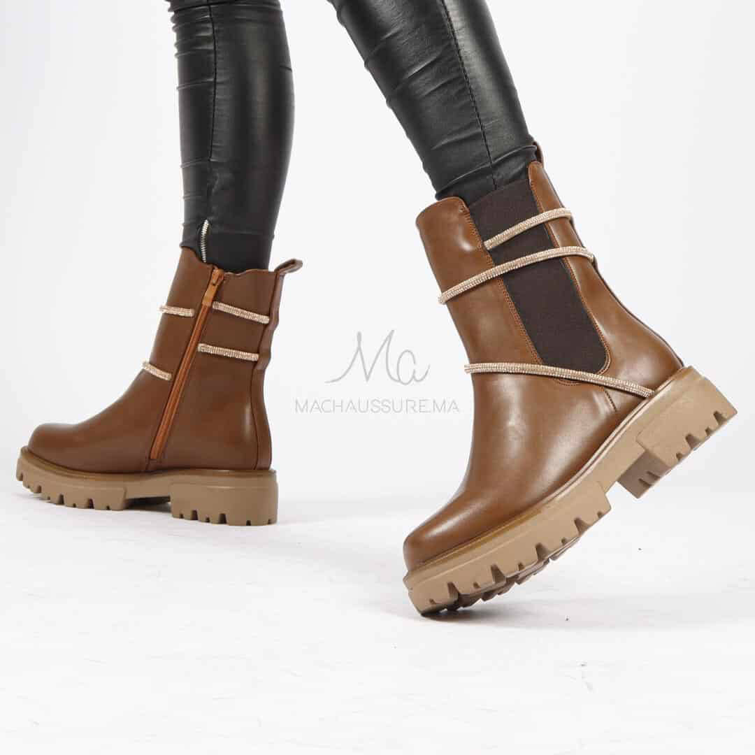RONA - Bottines en Tabac.