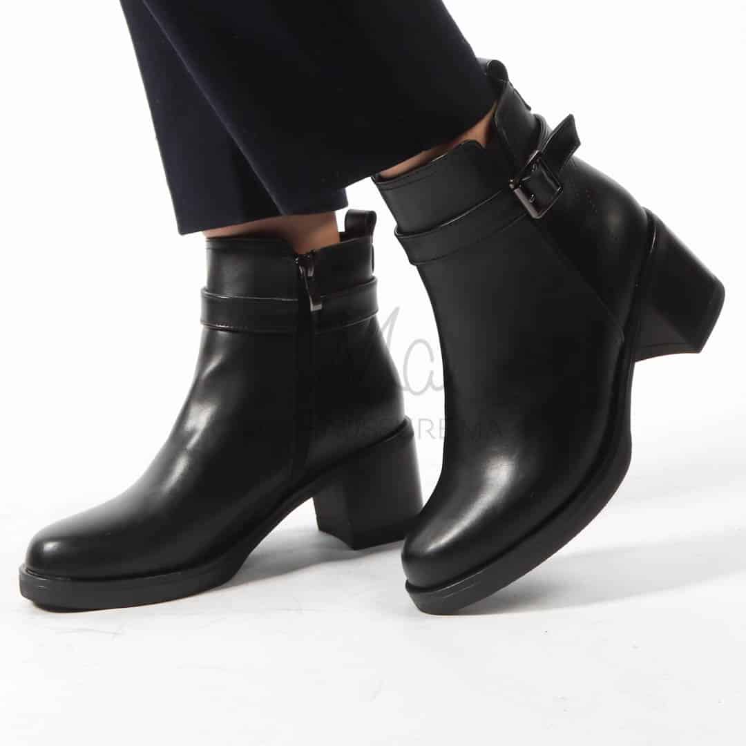 CORAL - Bottines en Noir.