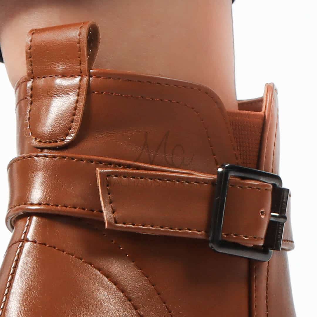 CORAL - Bottines en Tabac.