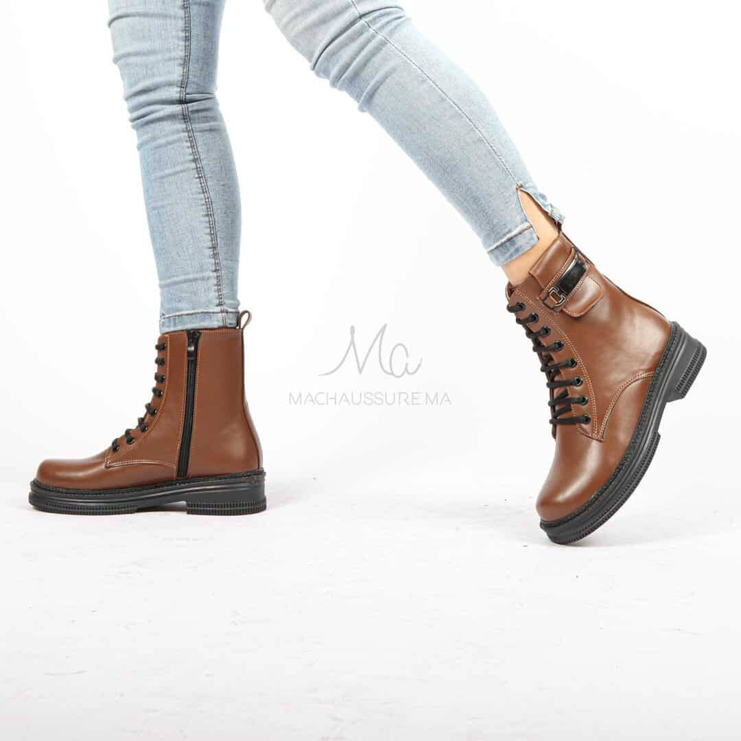 Blakely - Bottines en Tabac.