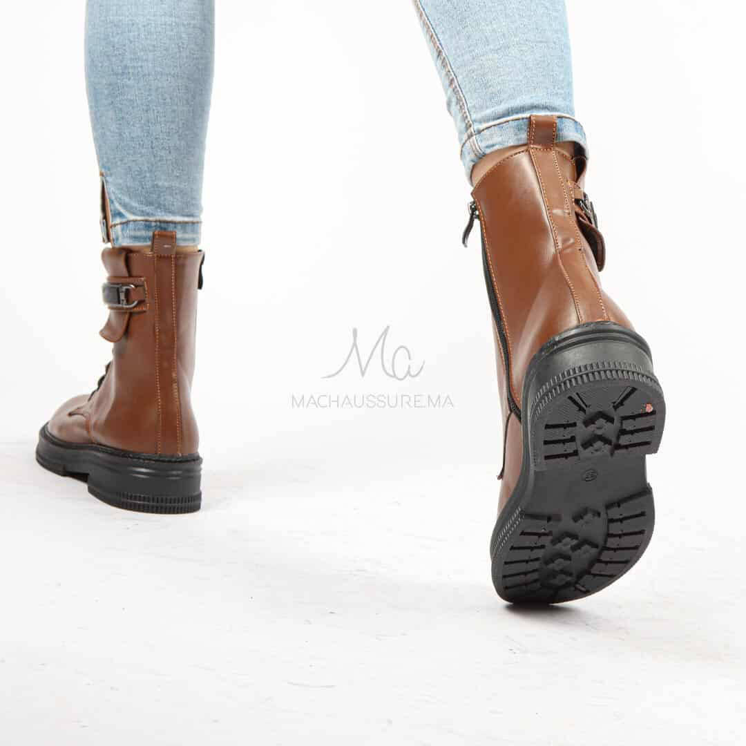 Blakely - Bottines en Tabac.
