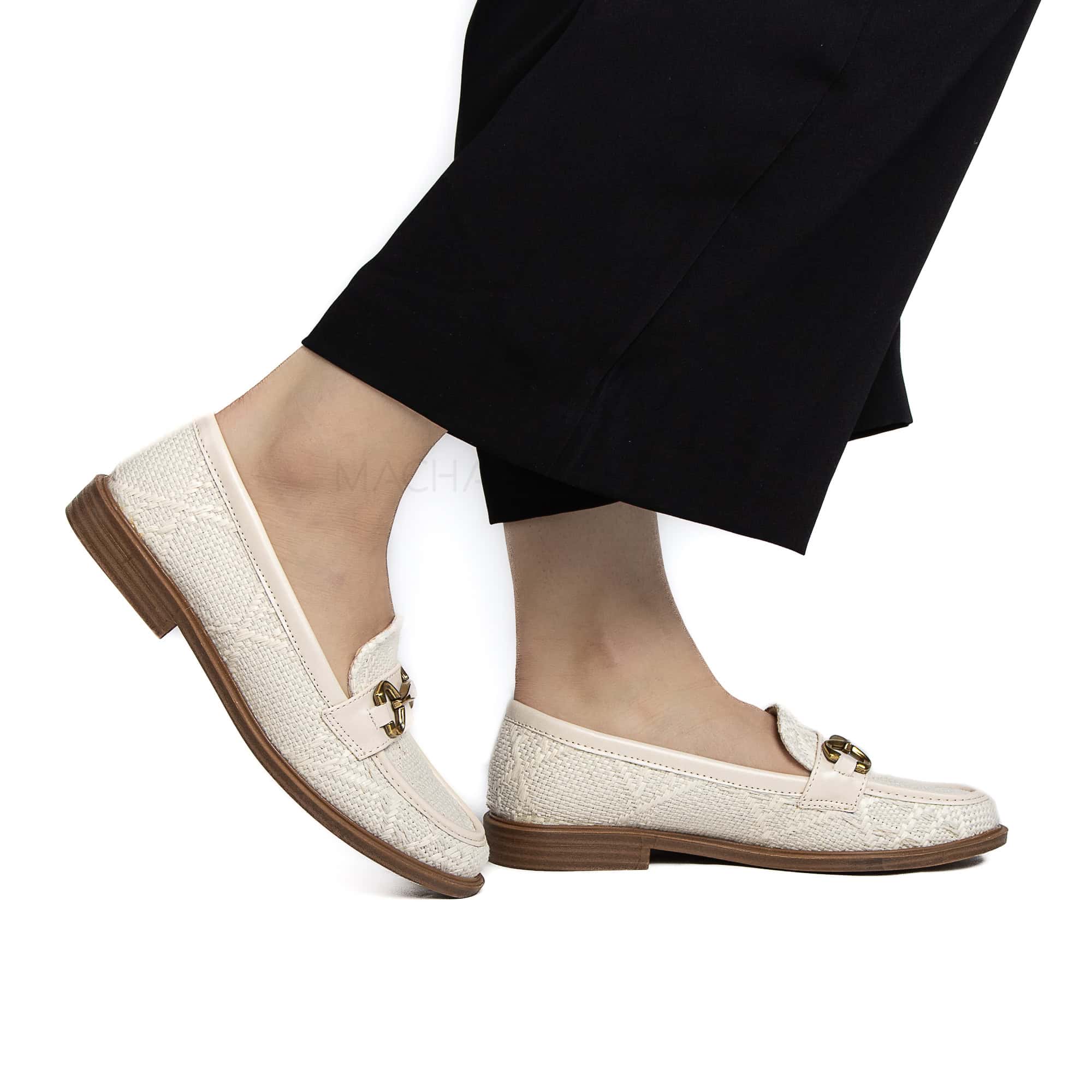 Toudra -Derbies Femmes en Beige.