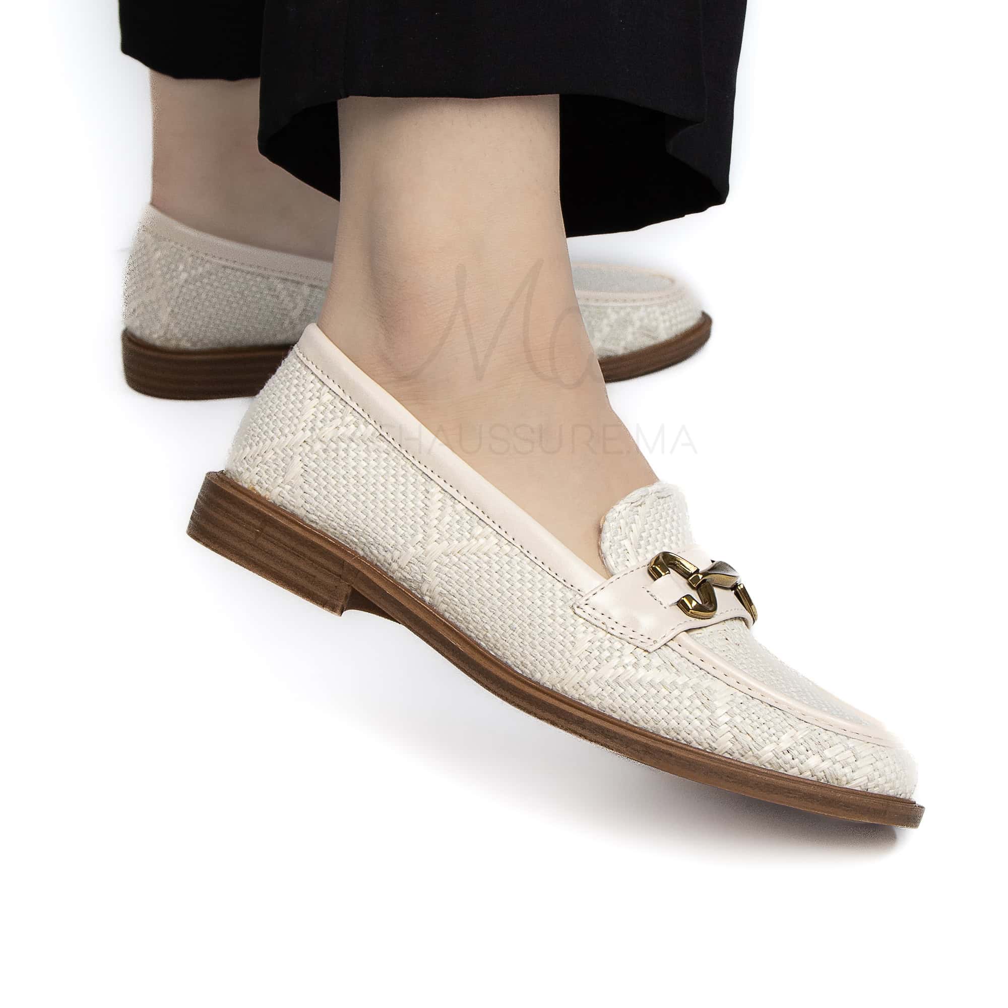 Toudra -Derbies Femmes en Beige.