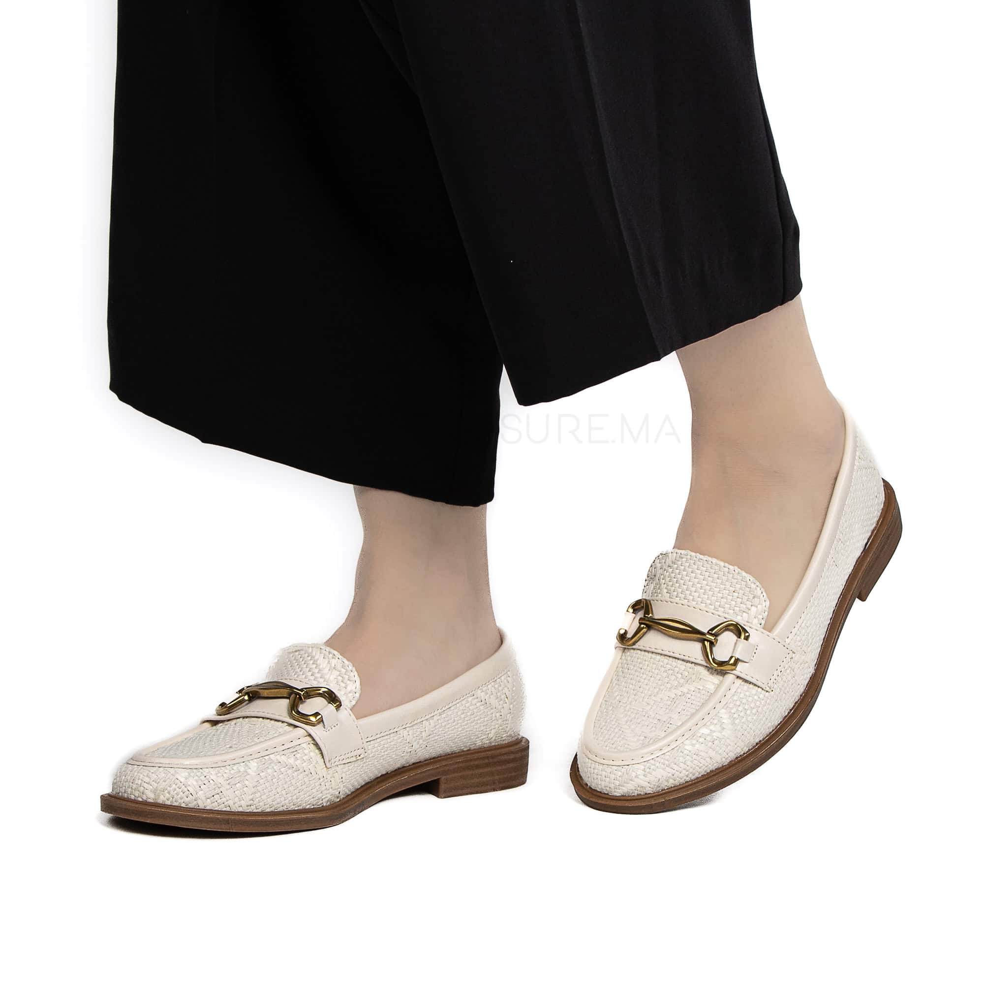 Toudra -Derbies Femmes en Beige.