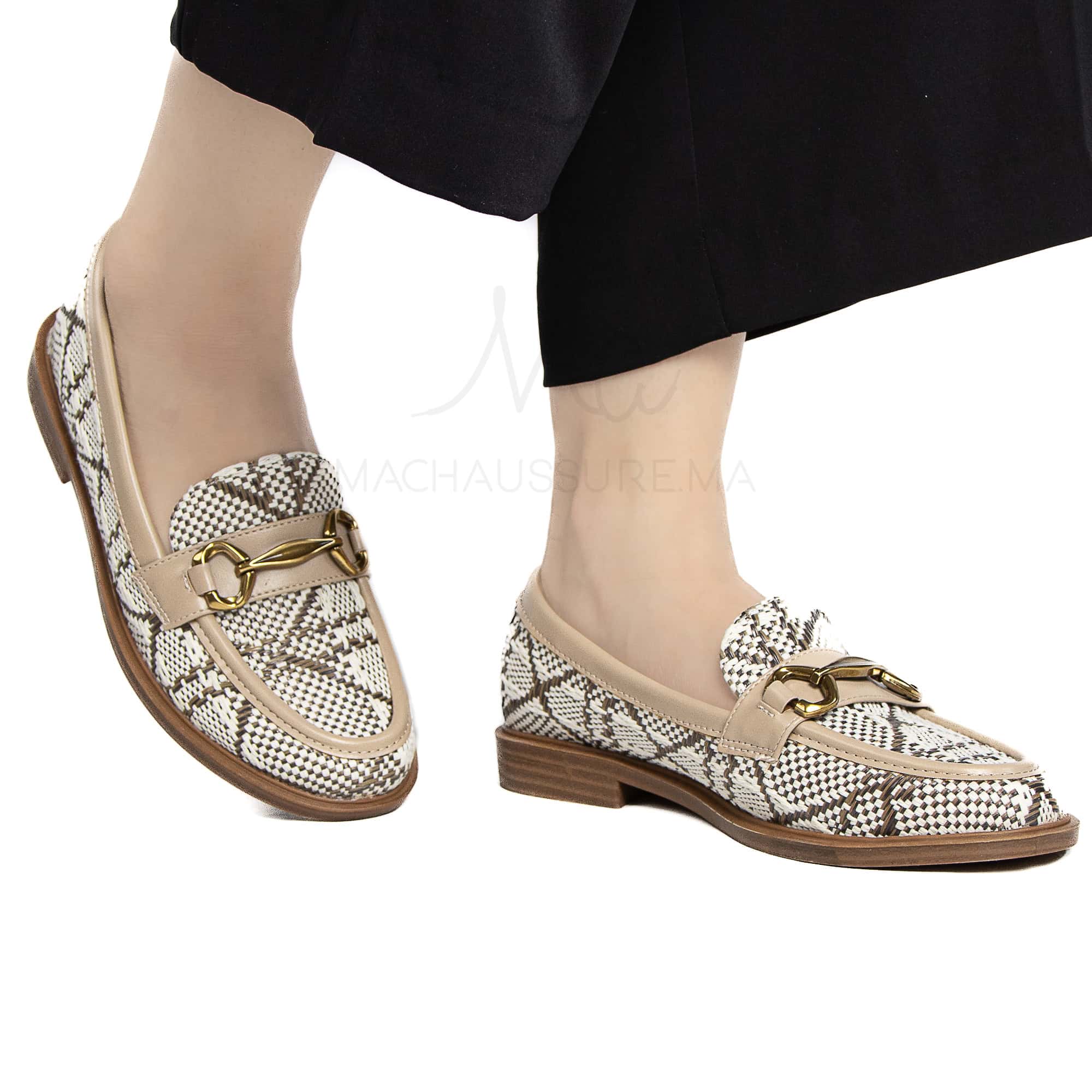 Toudra -Derbies Femmes en Kaki.