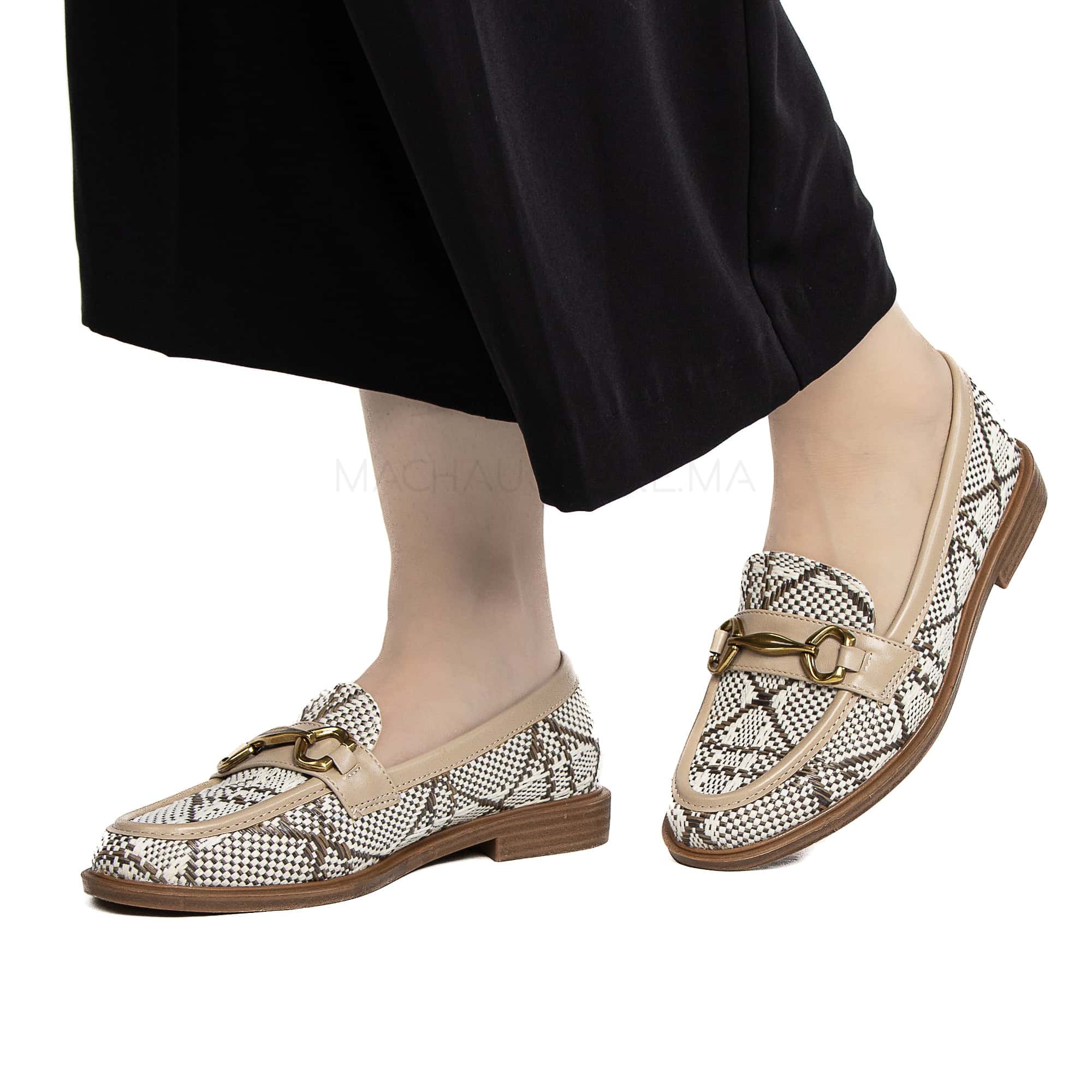 Toudra -Derbies Femmes en Kaki.