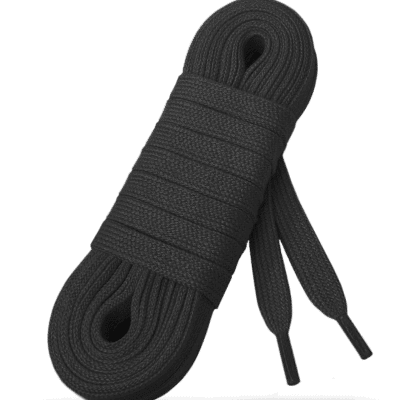 SPORT– Lacets en Noir.