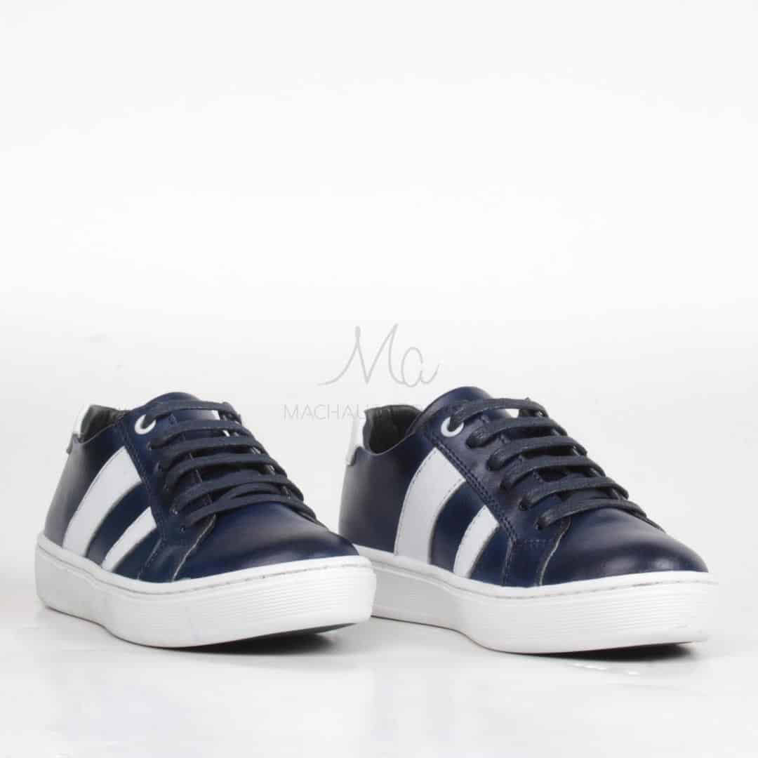 WALTER Baskets pour enfants en BLeu marine.