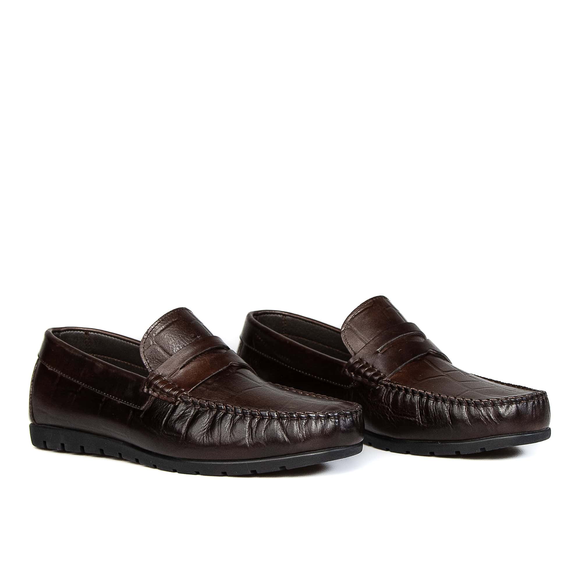 Mocasso – Mocassins Homme en Marron.