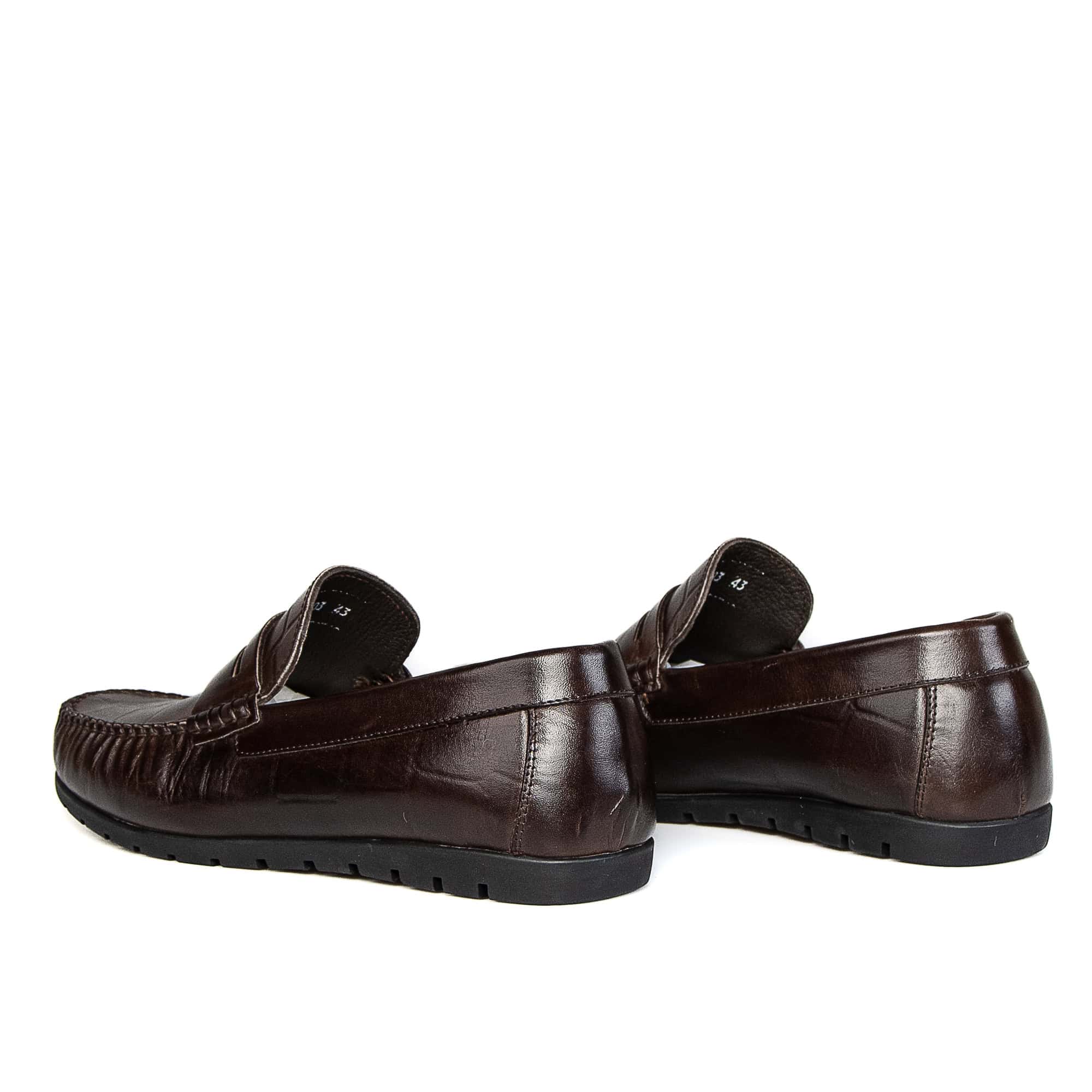 Mocasso – Mocassins Homme en Marron.