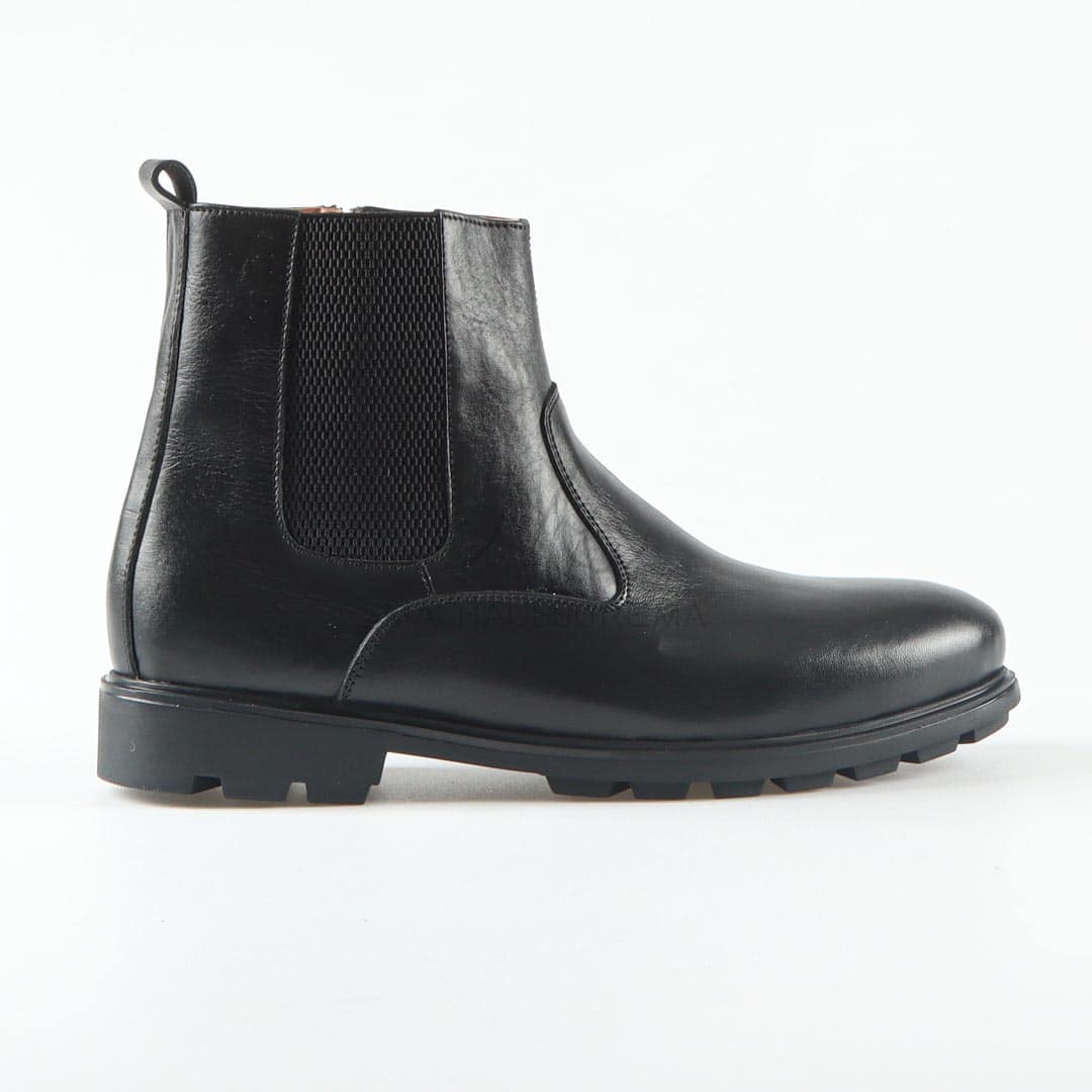 AUZIA - Boots Cuir en Noir.