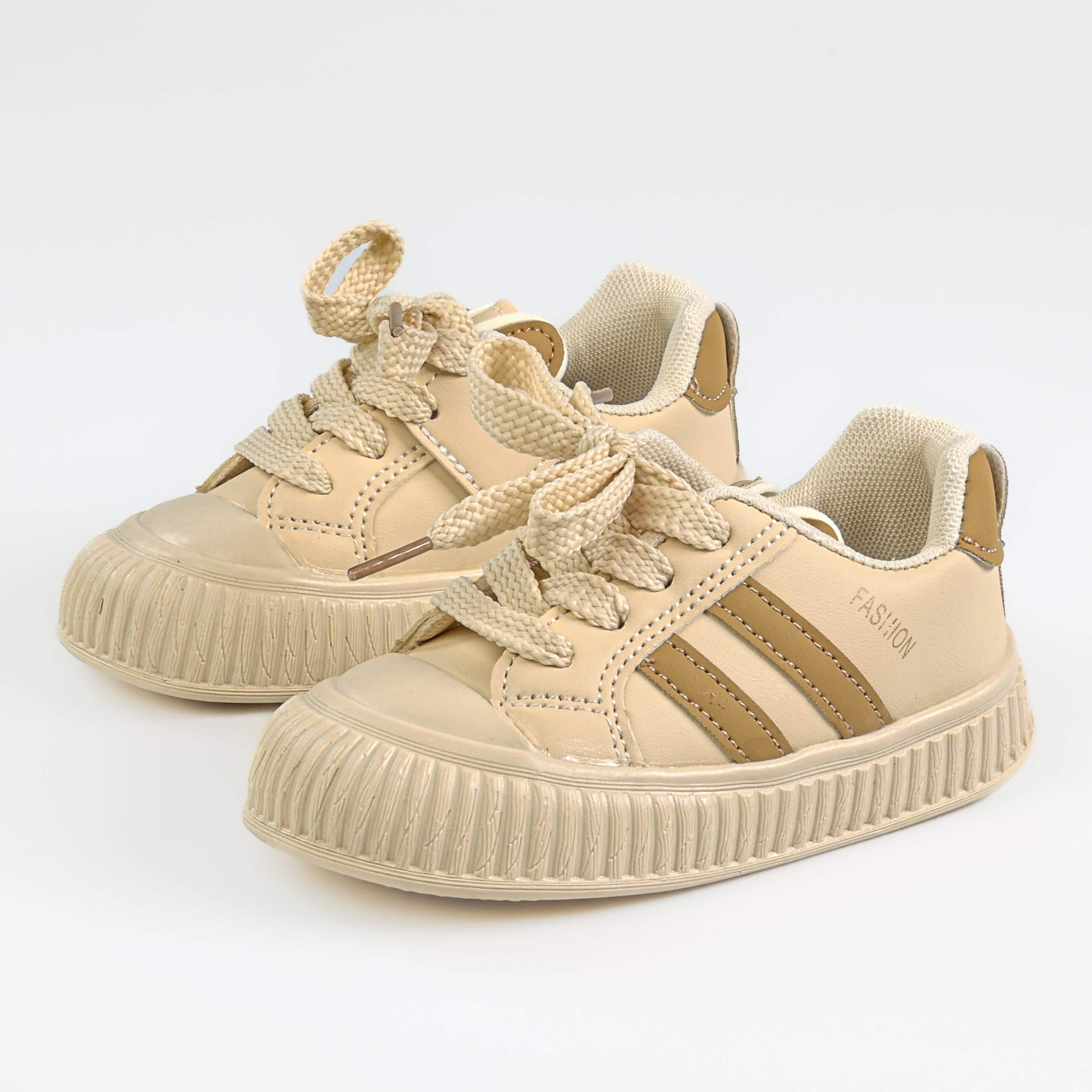 Anir – Baskets Enfants en Kaki.