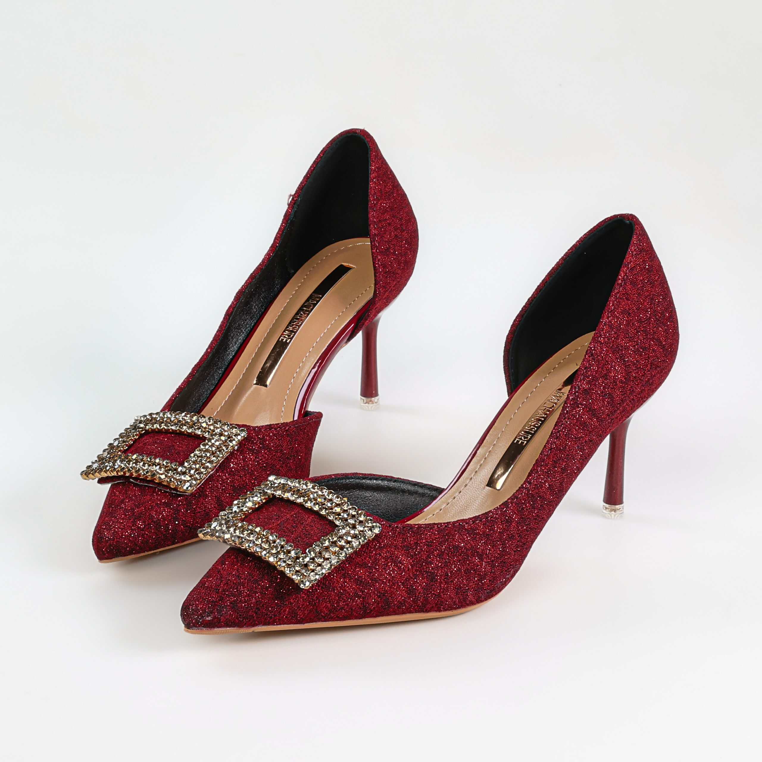 Lustre – Escarpins Soirée en Bordeau.